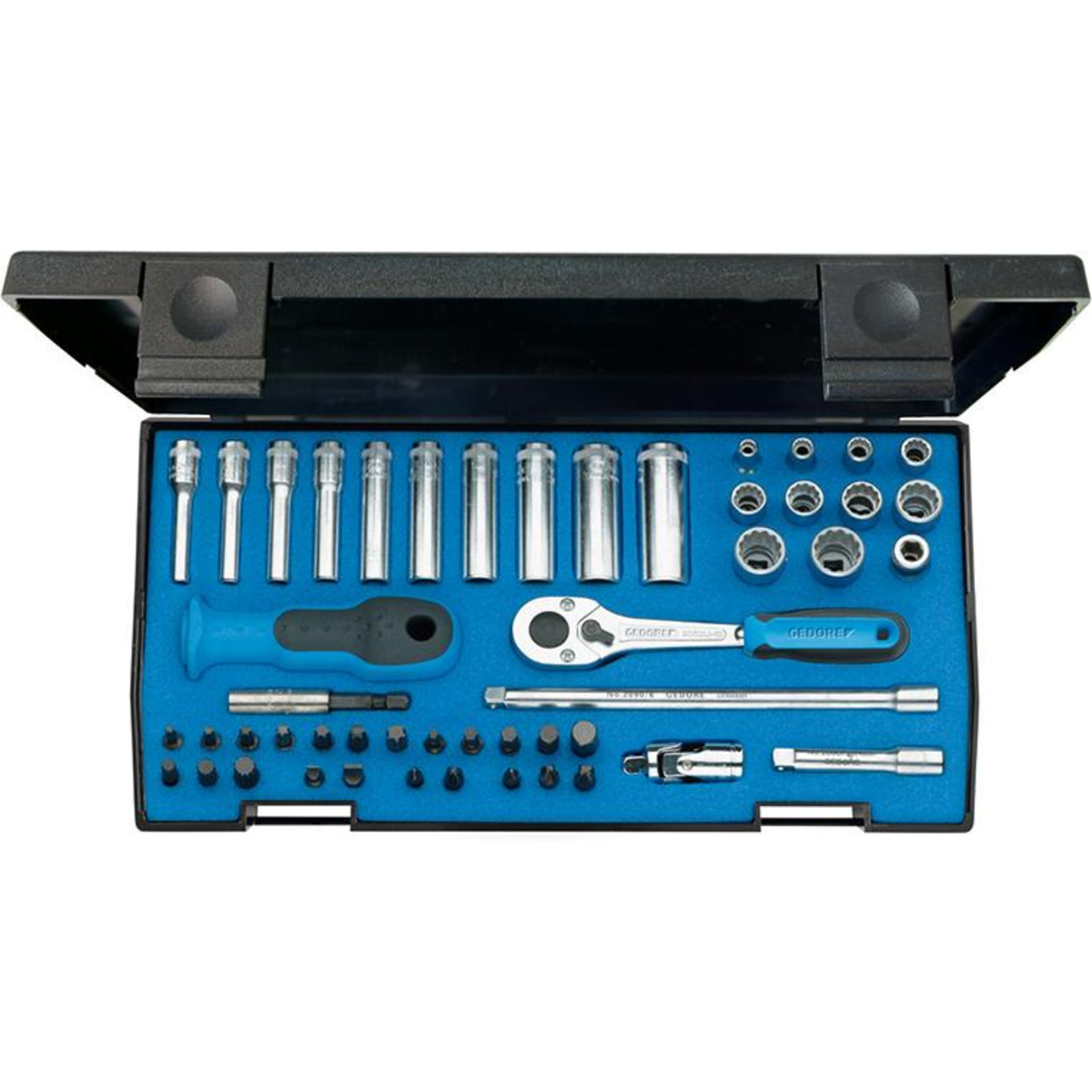 Steckschlüssel-Garnitur 1/4" 20LMU-10 40-teilig Gedore