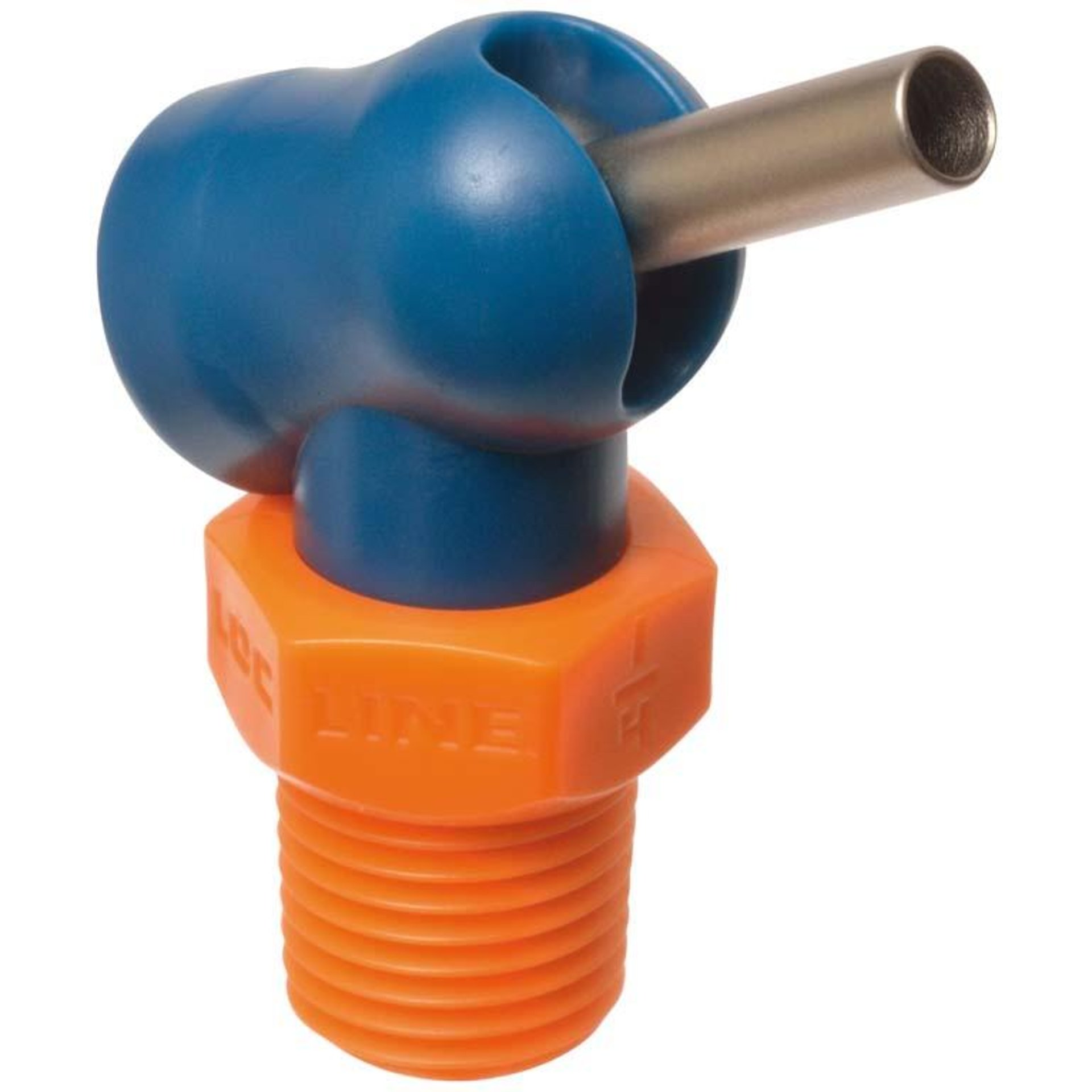 Kühlmittel-Hochdruckdüse 1/4", Typ XW, blau-orange