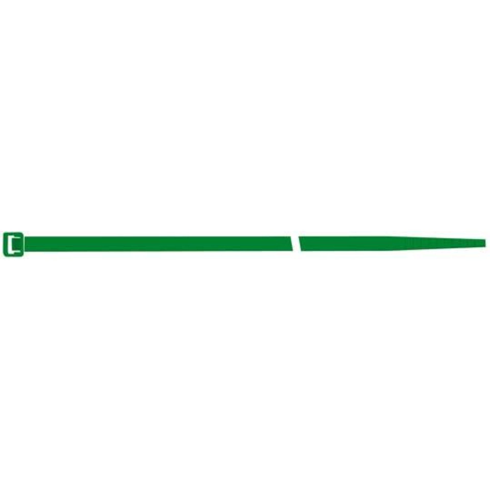 Kabelbinder Nylon grün 140x3,5mm a100 Stück SapiSelco