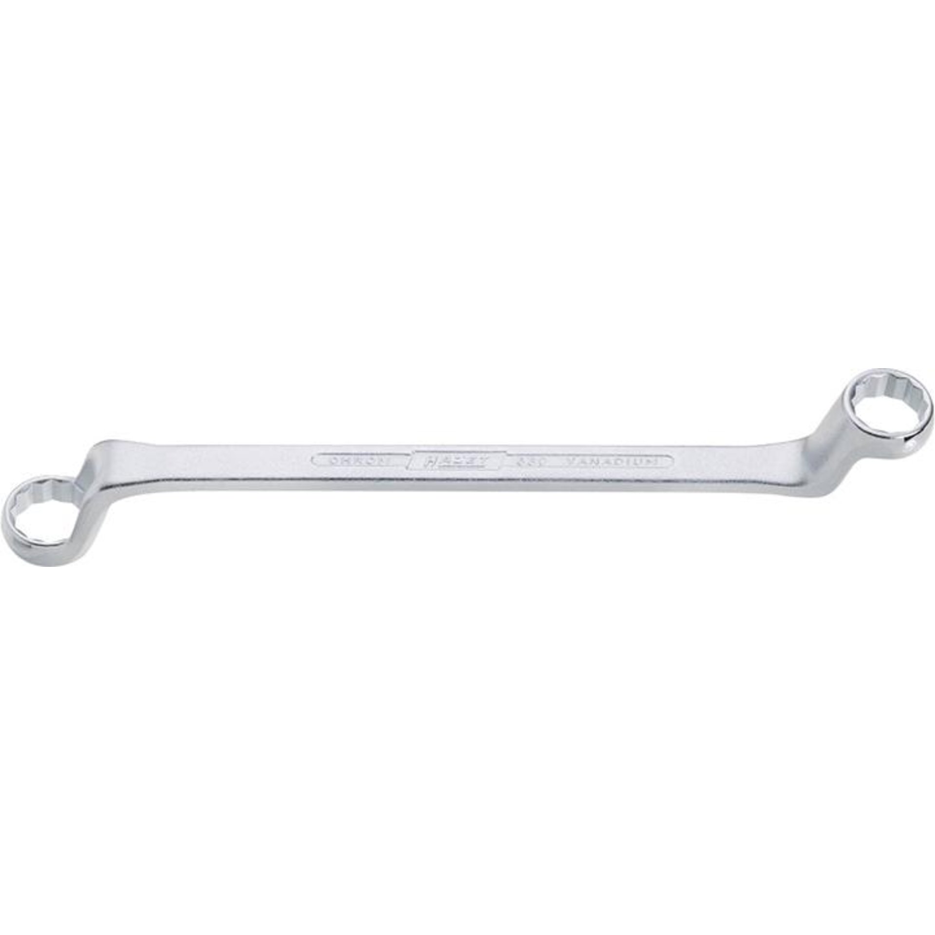 HAZET Llave de estrella de dos bocas 630-14X15 ∙ Perfil de tracción hexagonal doble exterior ∙ ancho de llave 14 x 15 mm