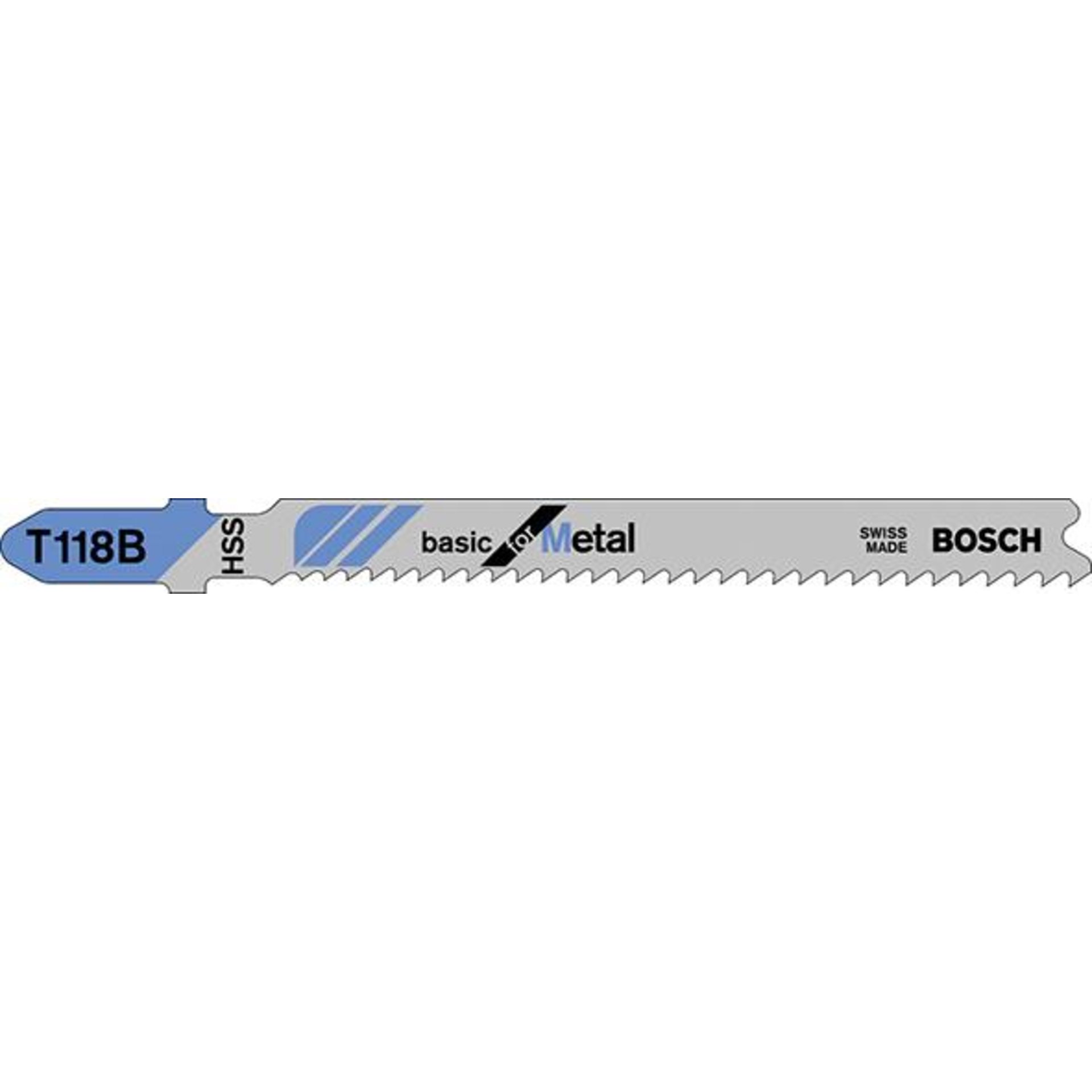 Stichsägeblatt T 118 B Bosch VE à 5 Stück Basic for Metal