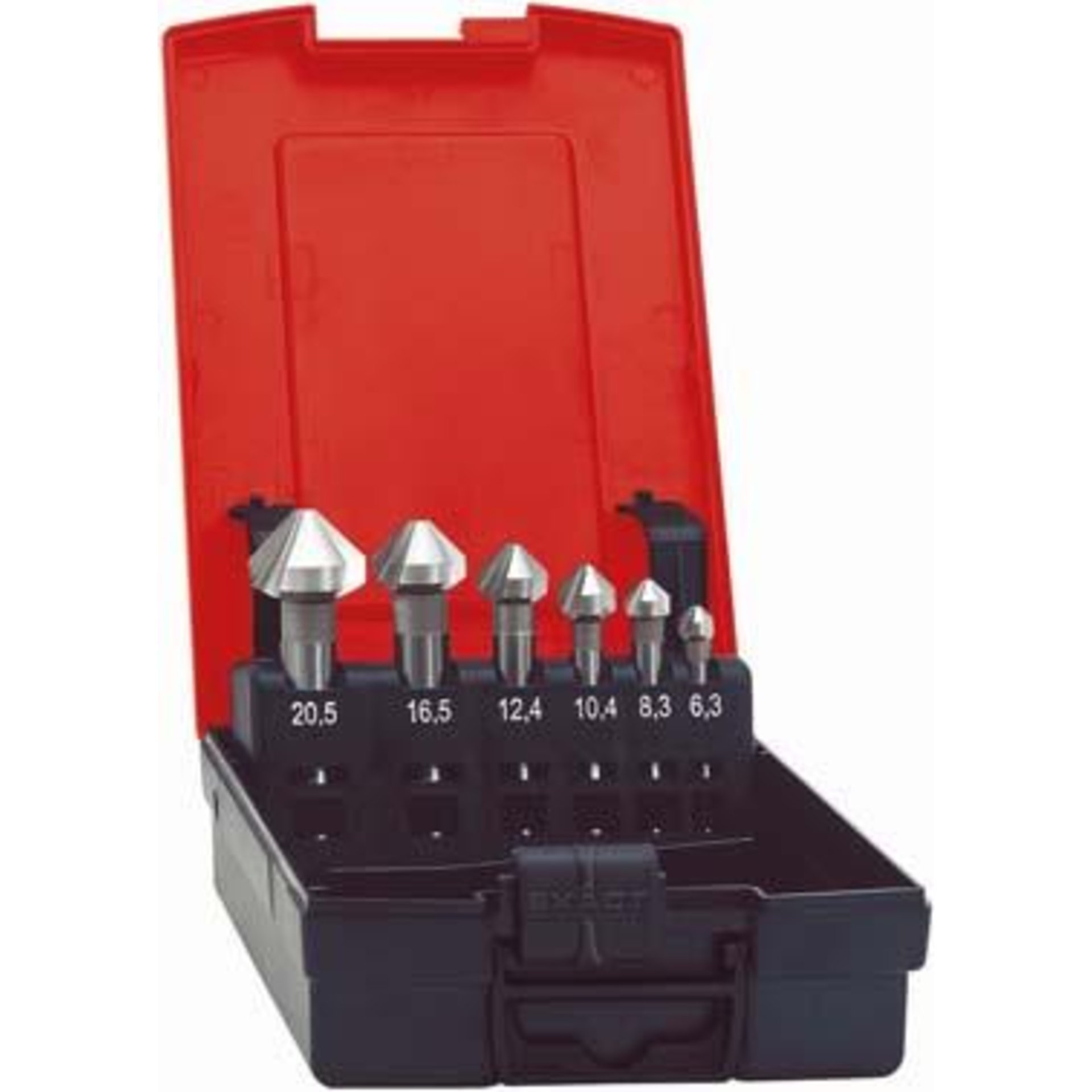 Kegelsenker-Set DIN335 HSSE-PM Form C 90° 6,3-25mm FORMAT