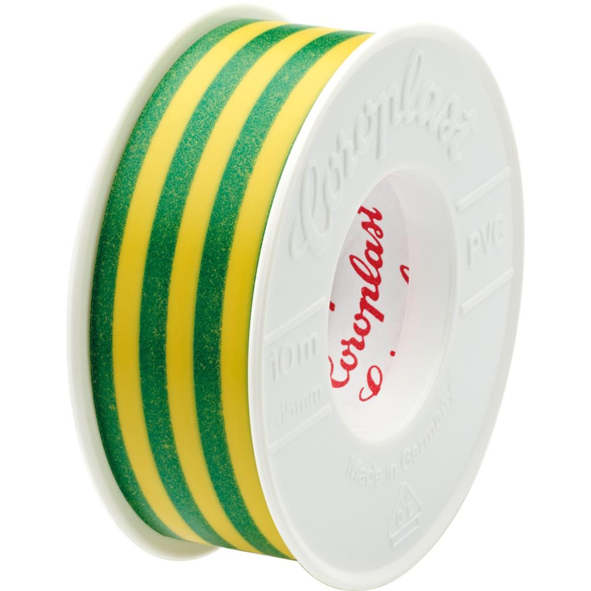 Isolierband 302 10mx15mm grün/gelb Coroplast