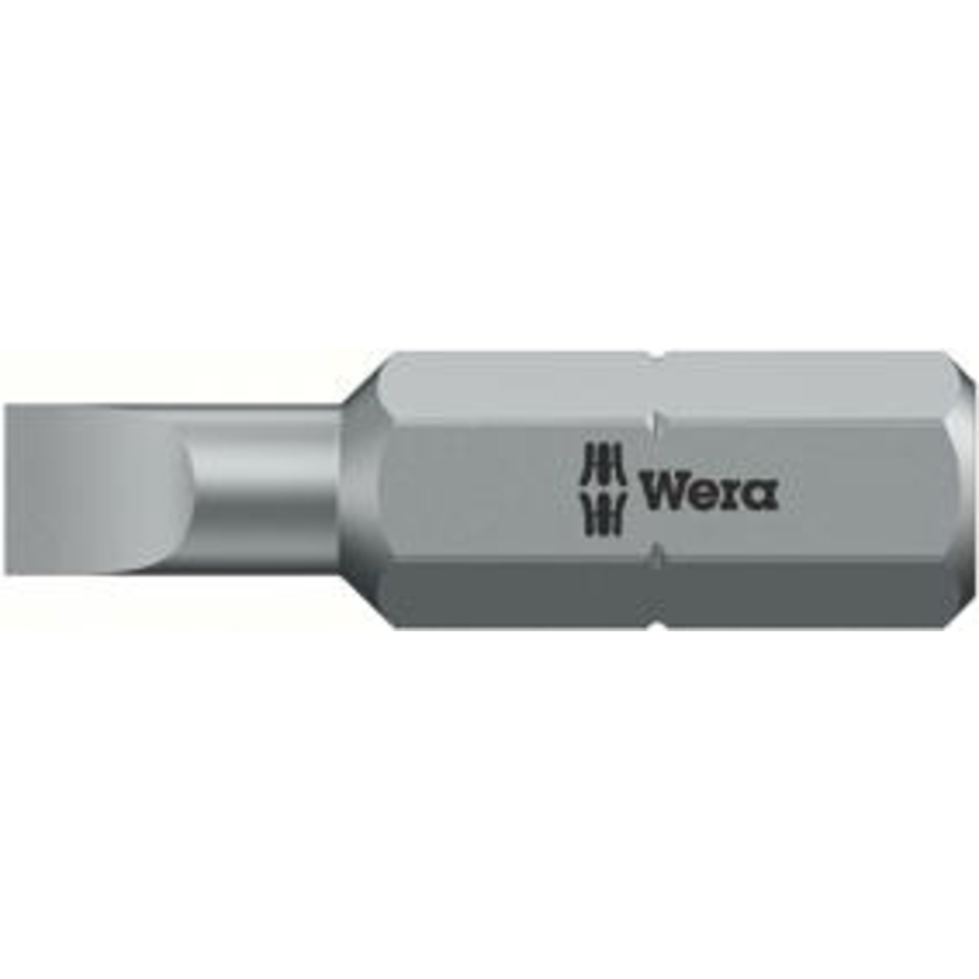 Bit zähhart 1/4" DIN 3126 C6,3 Schlitz 8x1,6x25mm Wera