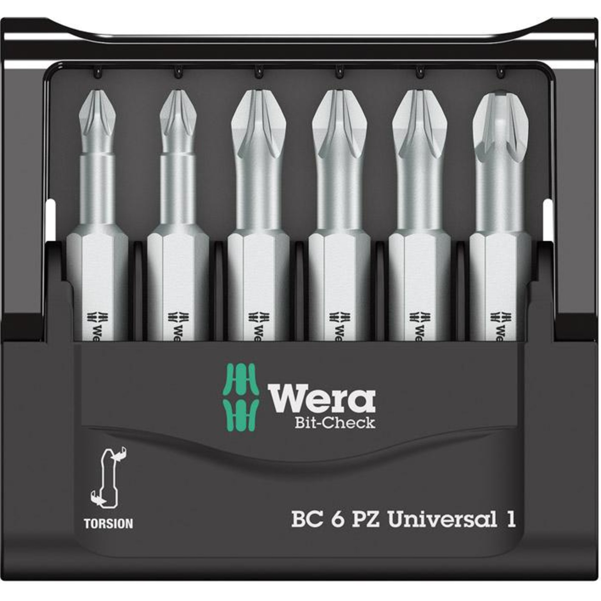 Bit-Satz Bit-Check 6 PZ Universal 1 Wera