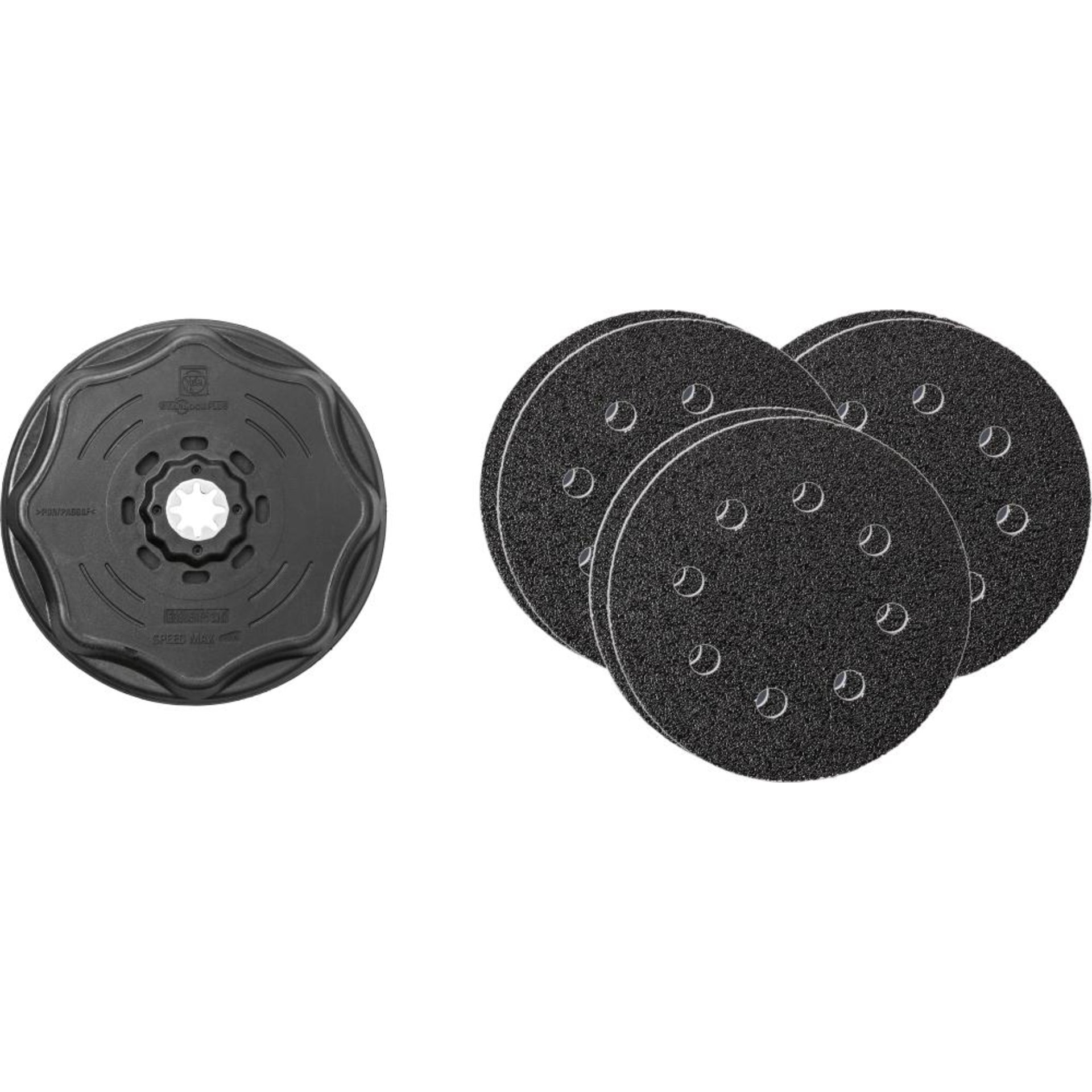 Schleifset rund gelocht, Ø115mm Fein 7-teilig StarlockPlus