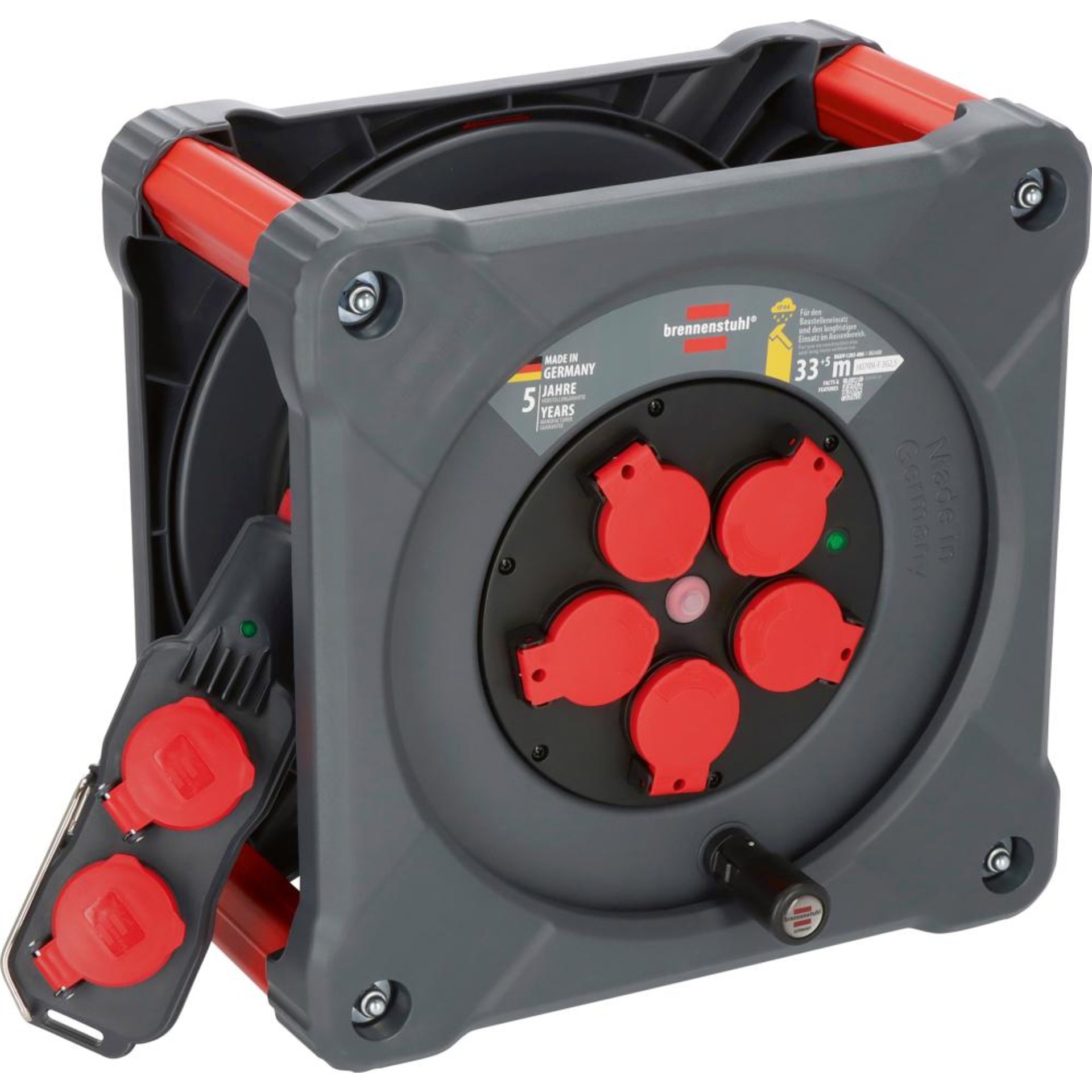 Kabeltrommel Powerblock H07RN-F3G1,5 33+5m professional Brennenstuhl