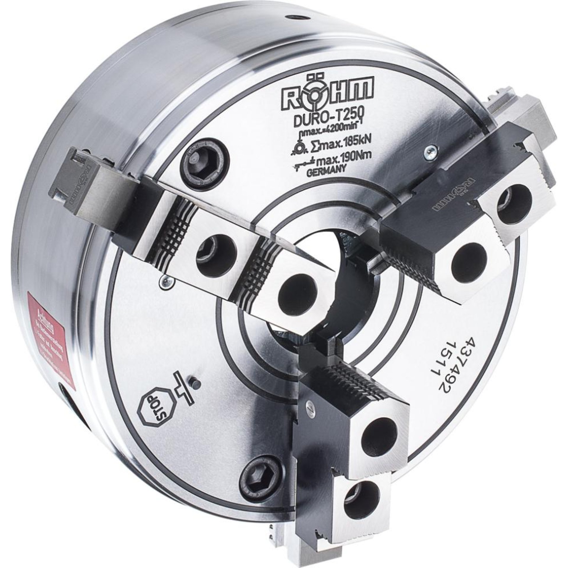 Keilstangen-Drehfutter DURO T Gr.250mm KK 6 RÖHM