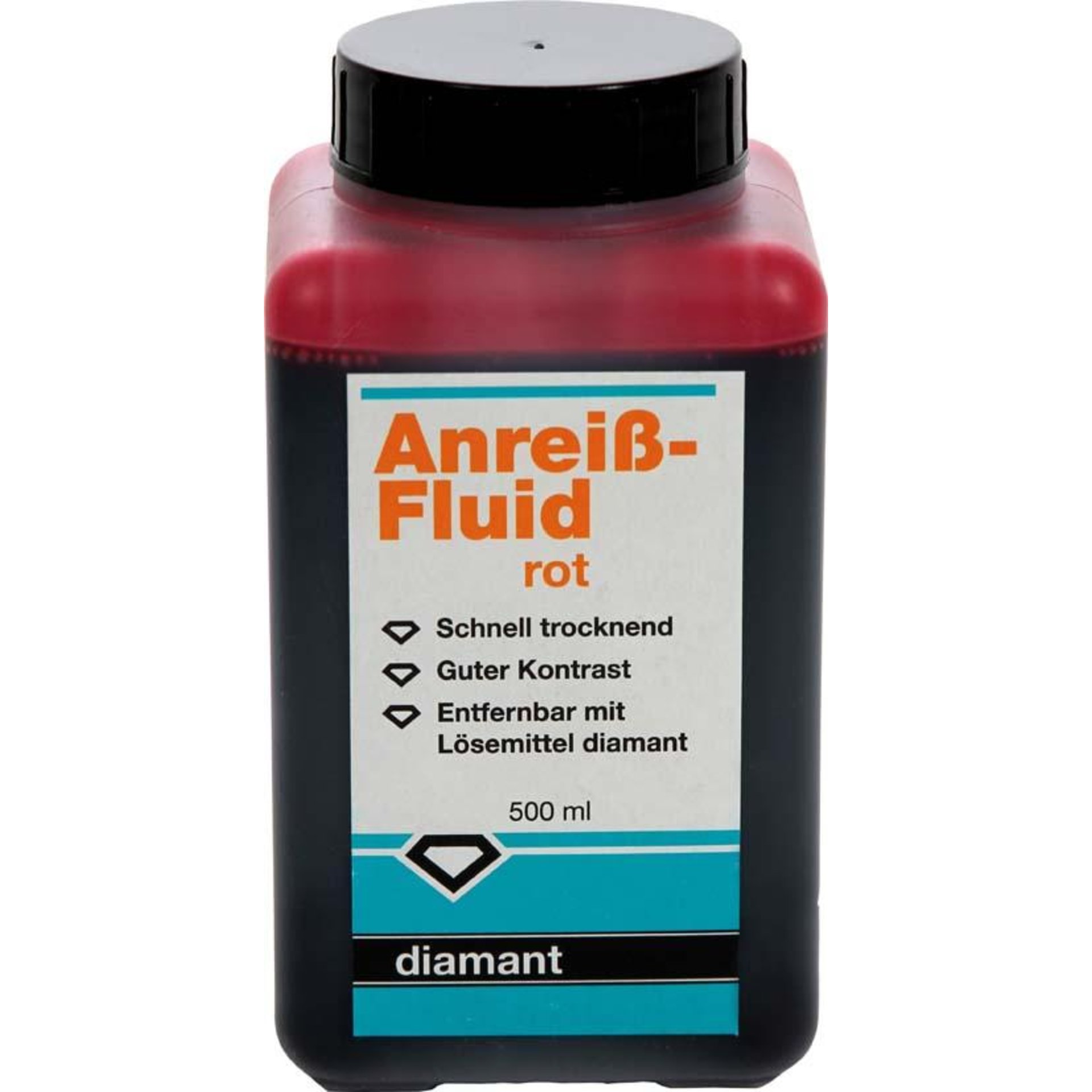 Anreiß-Fluid 500ml rot DIAMANT