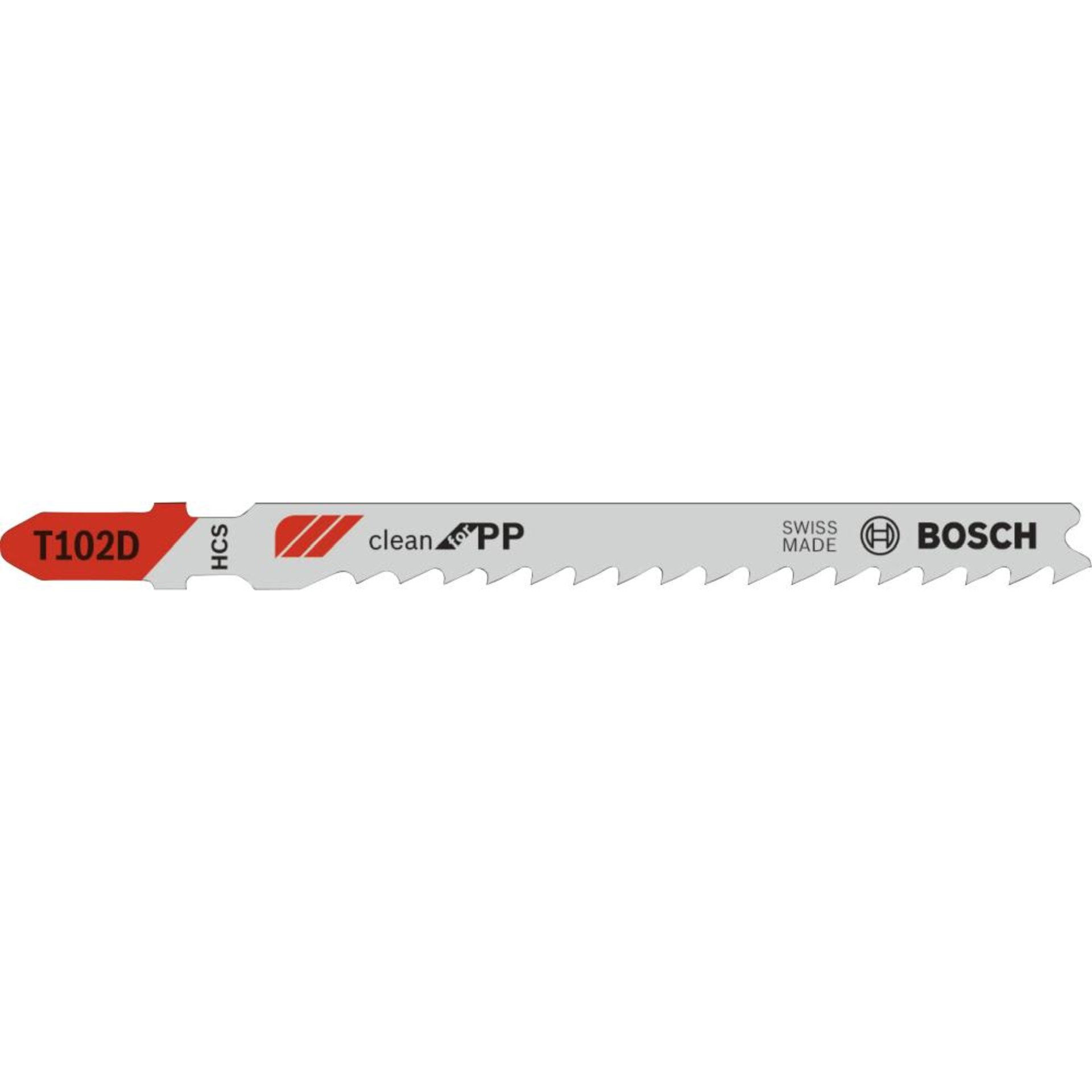 Stichsägeblatt T 102 D Bosch VE à 5 Stück Clean for PP