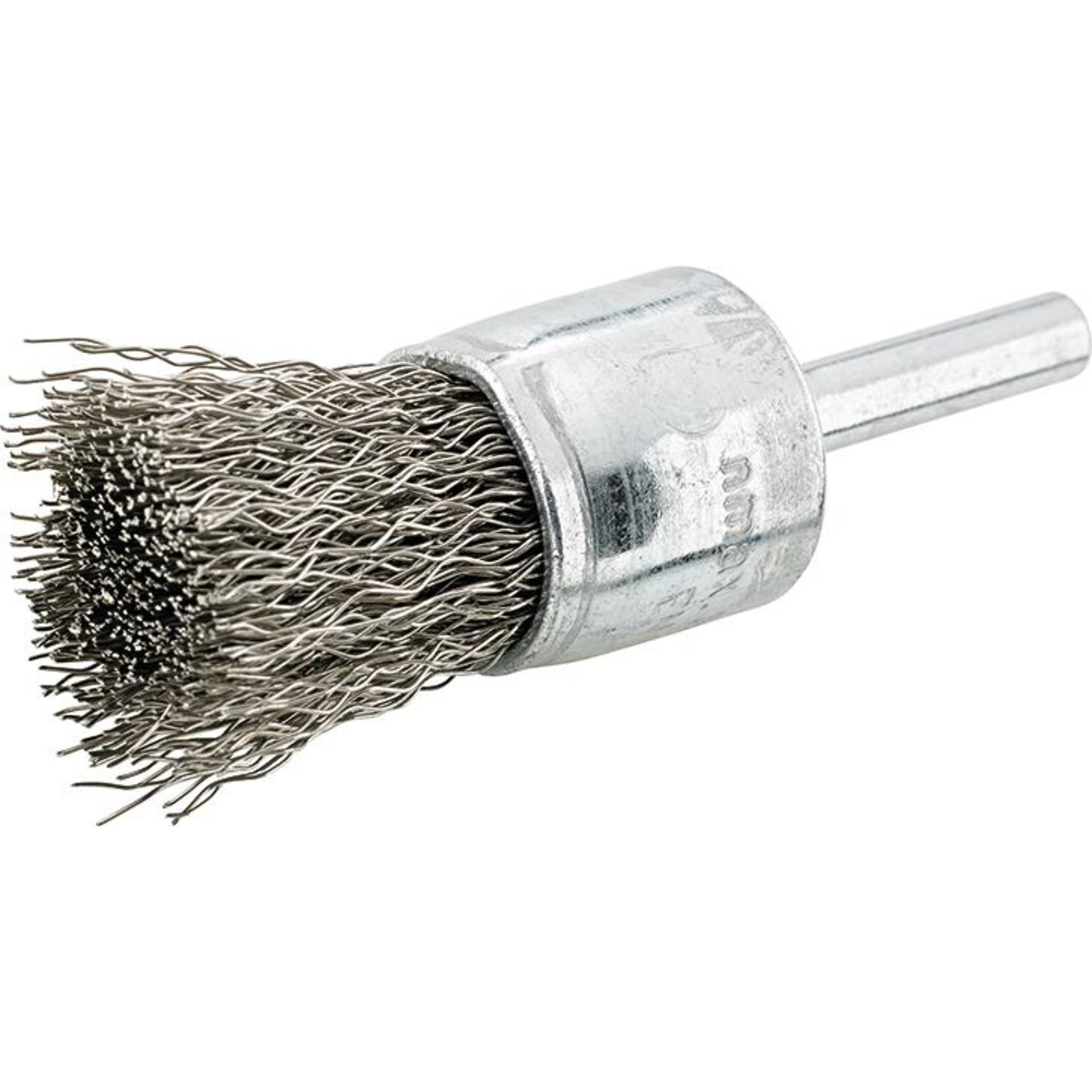 Pinselbürste rostfrei gewellt 6mm 25x25x0,3mm FORMAT
