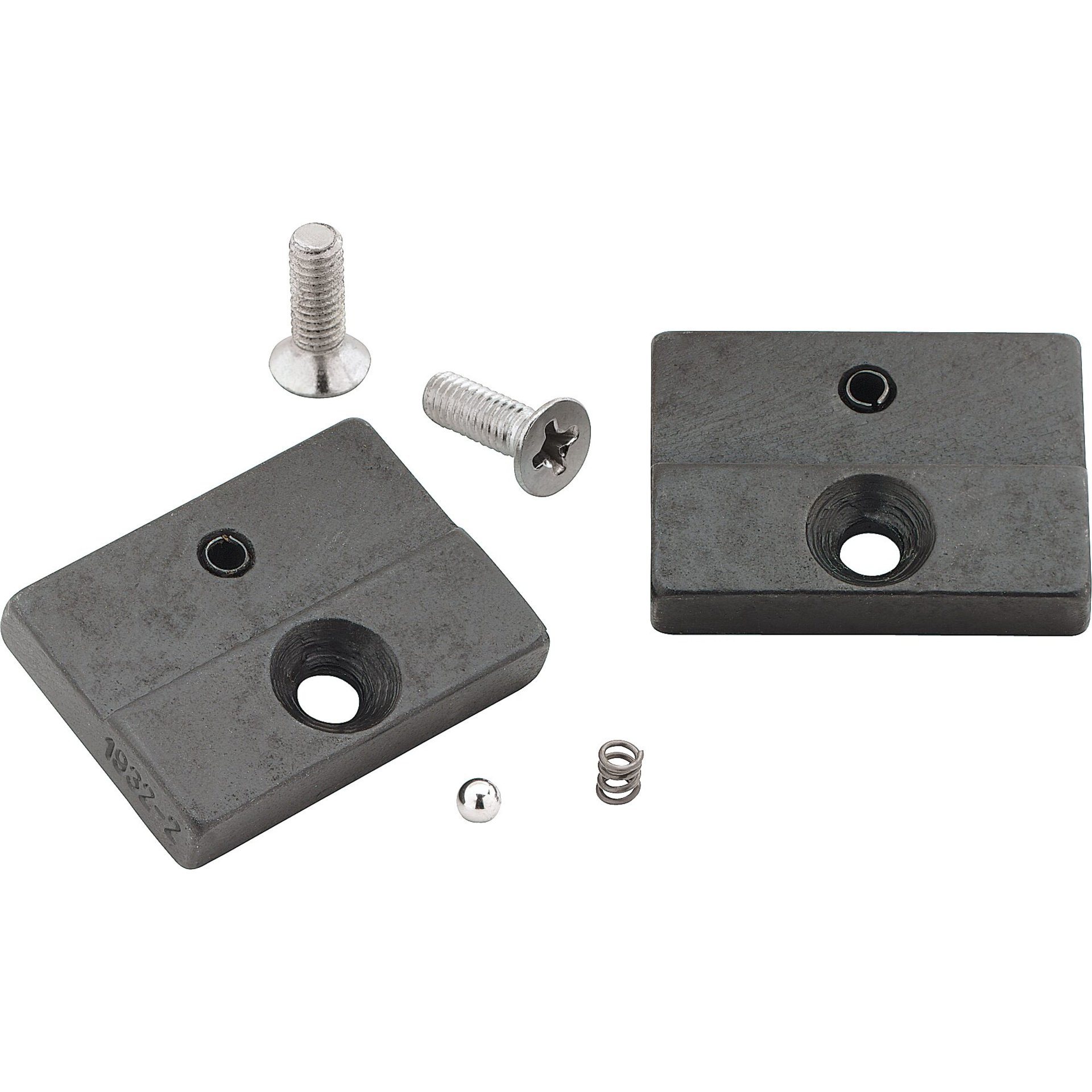 HAZET Replacement set: 1 pair of jaws ∙ 30 mm wide ∙ 2 screws ∙ 2 sleeves 1932-2/6