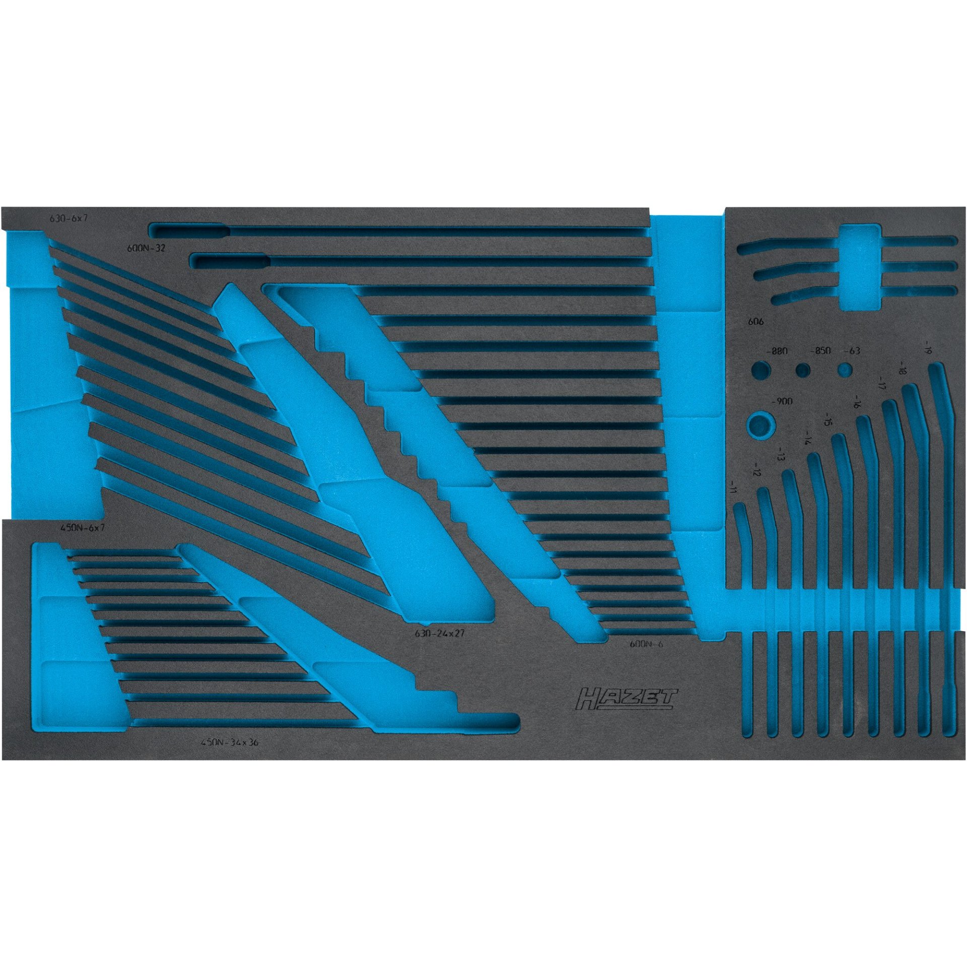 02 ∙ Leereinlage ∙ „Safety-Insert-System“ 163L ∙ 4/3+ ∙ 691 x 392 mm)