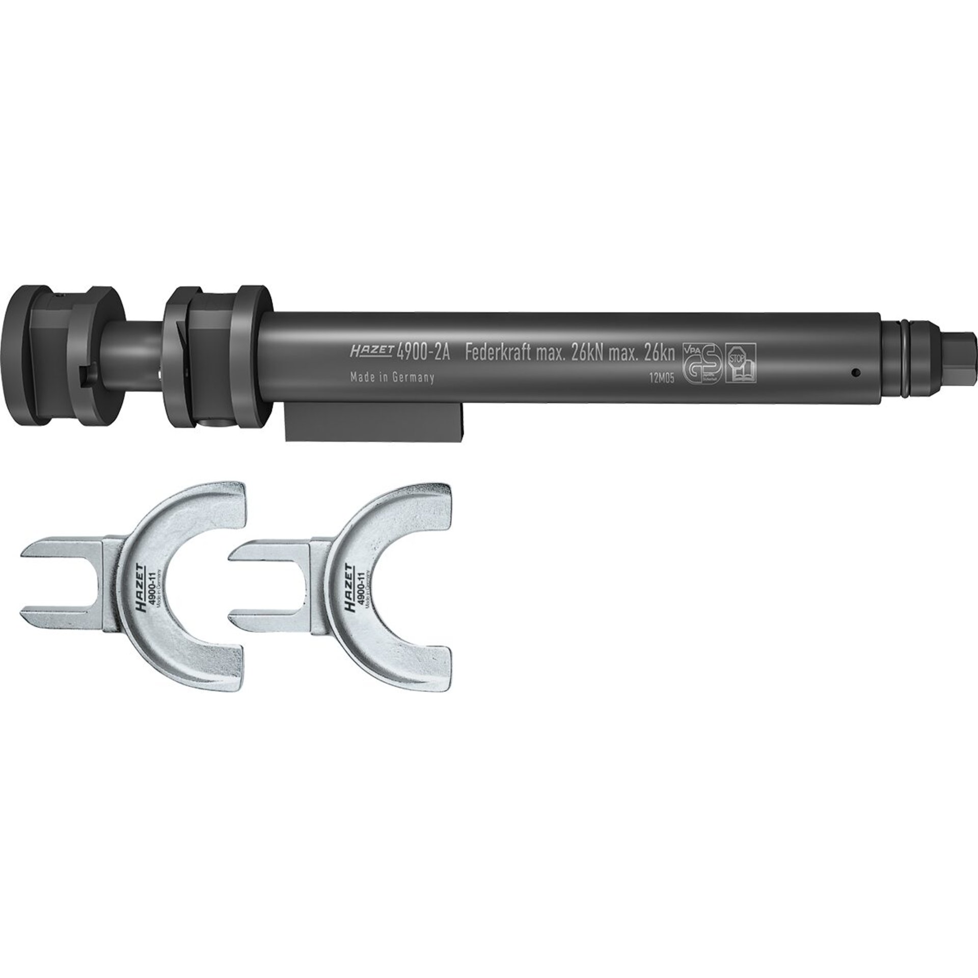 HAZET Sicherheits Federspanner Satz 4900-2A/3 ∙ Anzahl Werkzeuge: 3