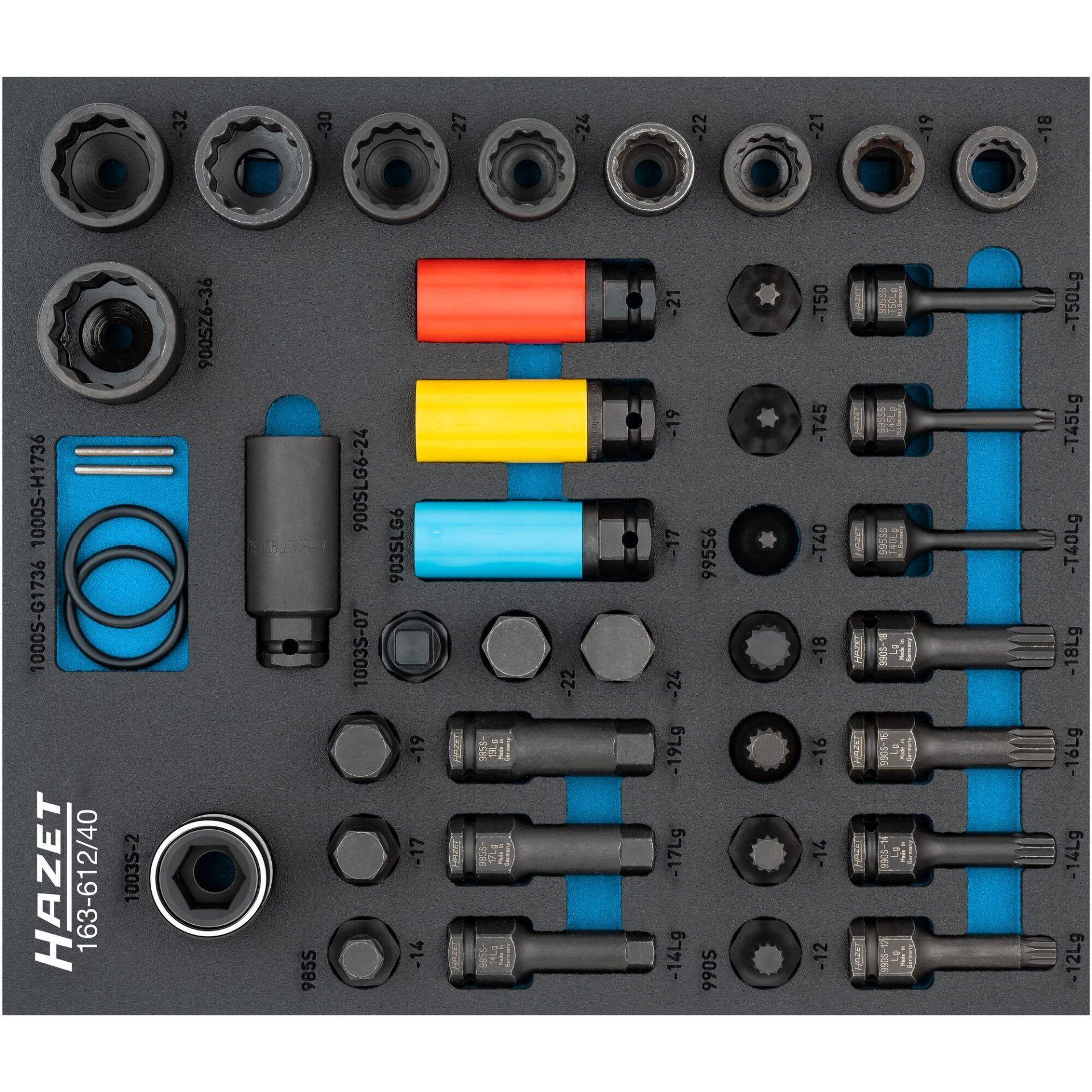 06 ∙ Werkzeug-Modul „Safety-Insert-System“ 163 ∙ 2/3+ ∙ 344 x 392 mm)
