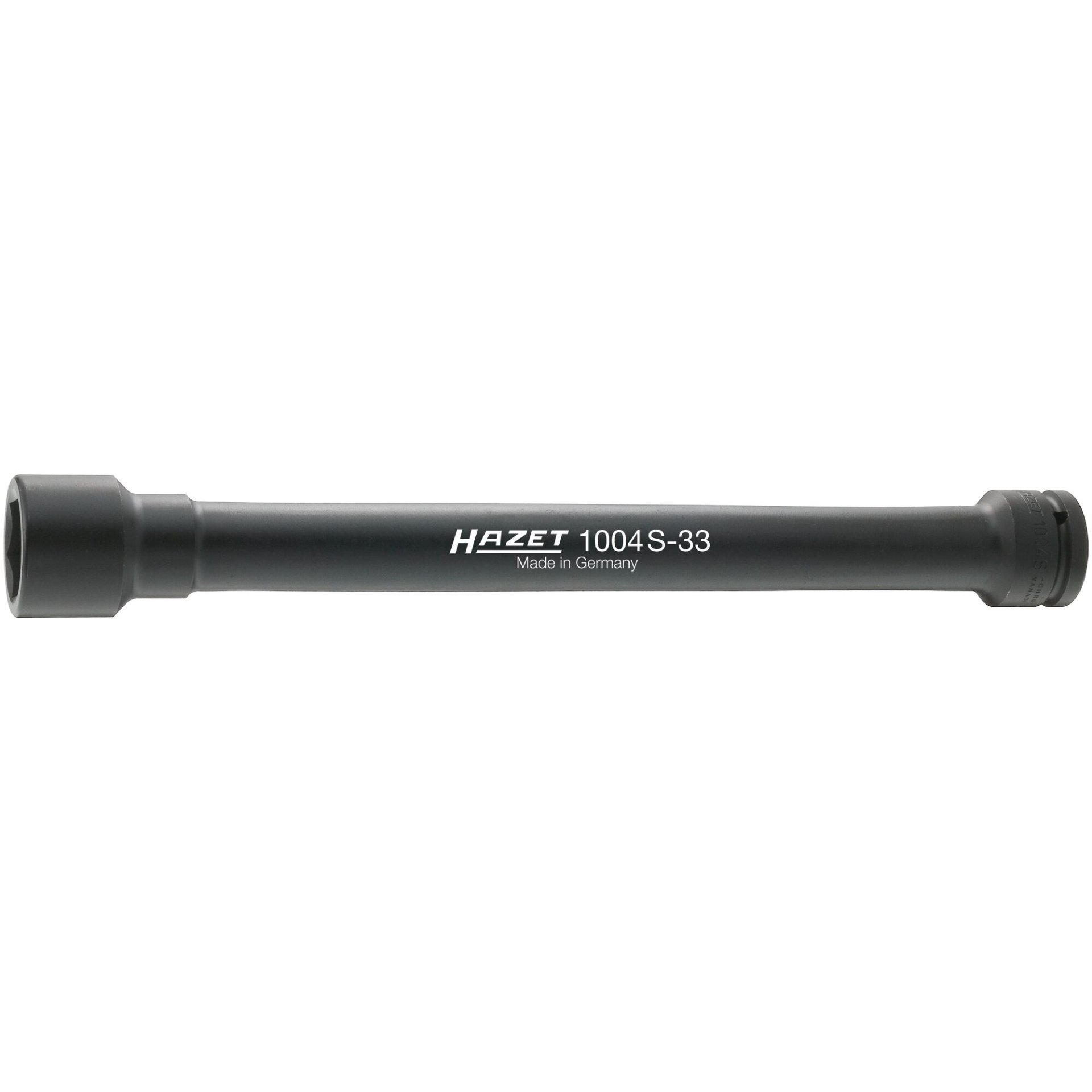 HAZET Impact socket ∙ hexagon 1004S-33 ∙ 3/4 inch (20 mm) square, hollow ∙ Outside hexagon profile ∙ size 33 mm