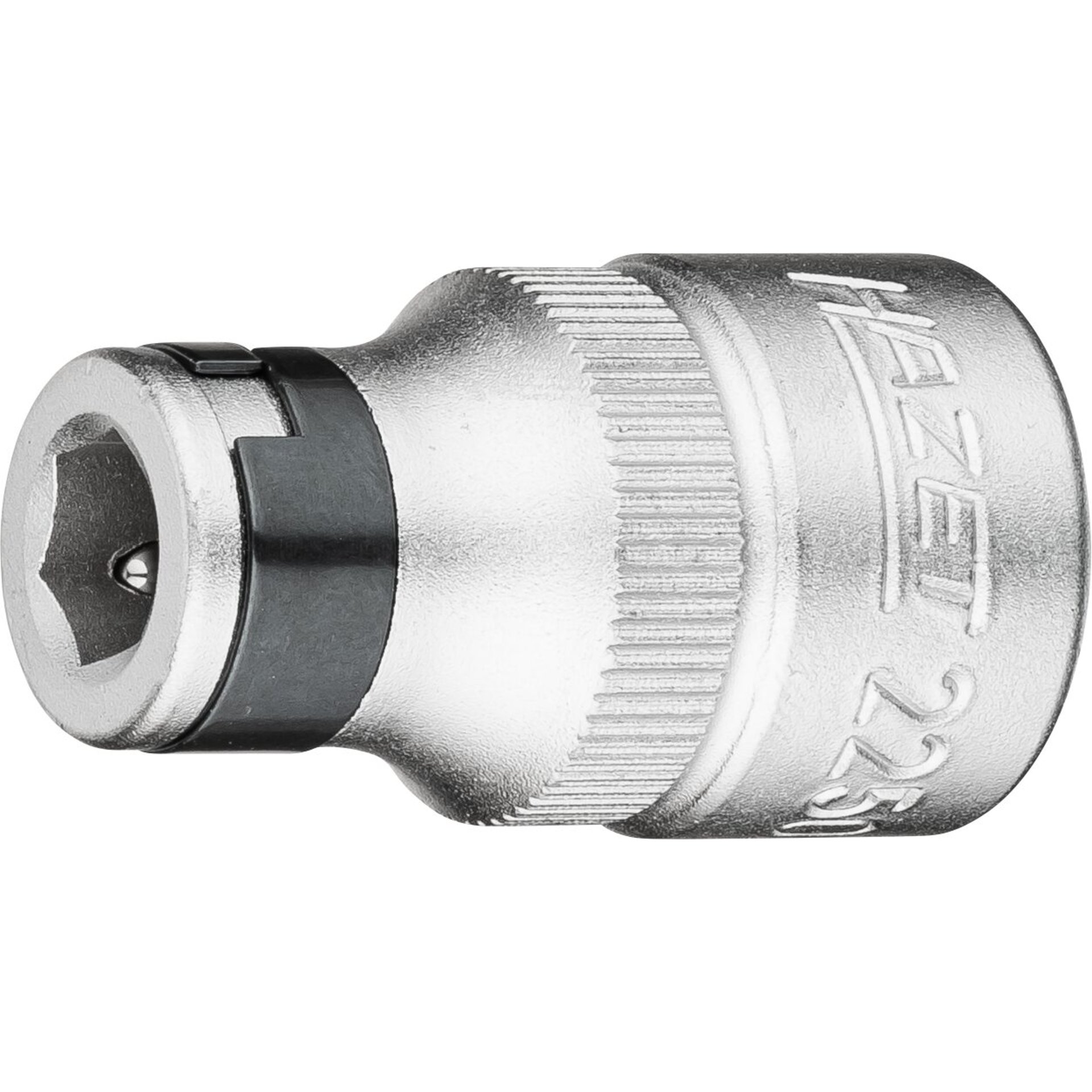 HAZET Adaptador 2250-5 ∙ Cuadrado hueco 1/2 pulgadas (12,5 mm) ∙ Hexágono hueco 5/16 pulgadas (8 mm) ∙ 36 mm