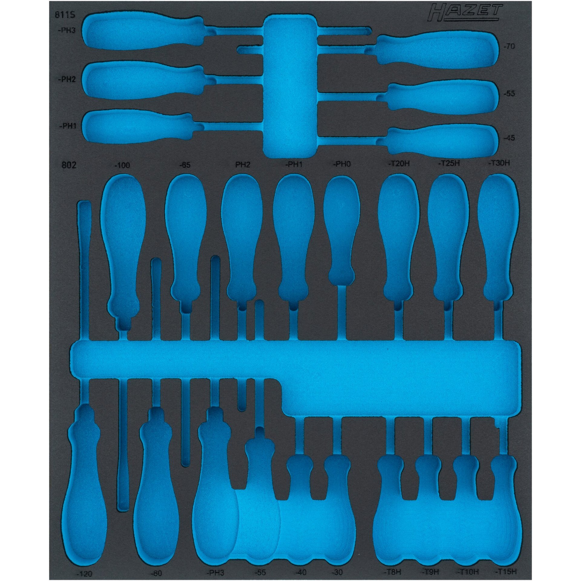 00 ∙ Leereinlage ∙ „Safety-Insert-System“ 163L ∙ 1/2++ ∙ 522 x 435 mm