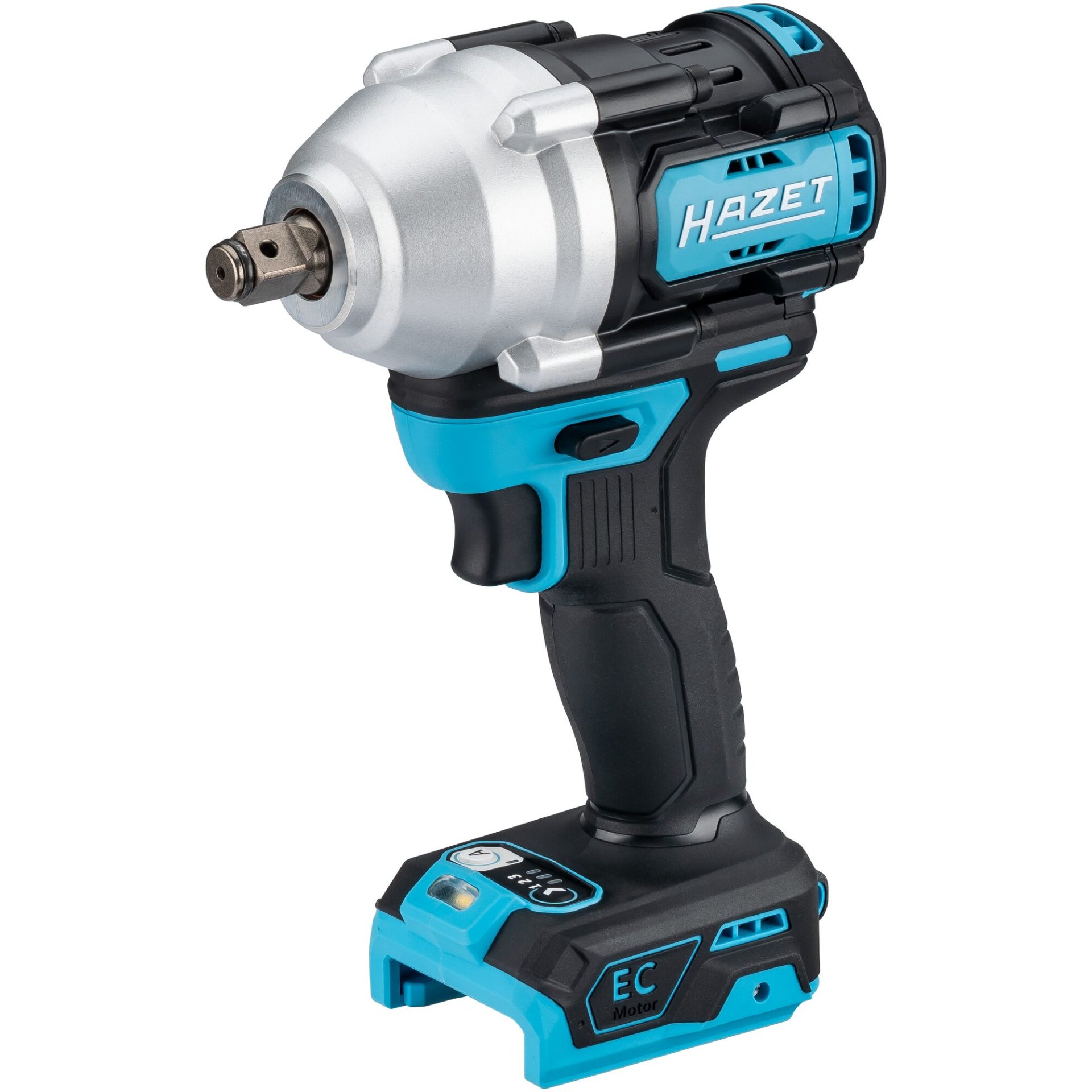 HAZET Akku-Schlagschrauber 9512-950 ∙ Lösemoment maximal [Nm]: 950 Nm ∙ 1/2 Zoll (12,5 mm) Vierkant massiv ∙ L x B x H: 159 mm x 74 mm x 227 mm