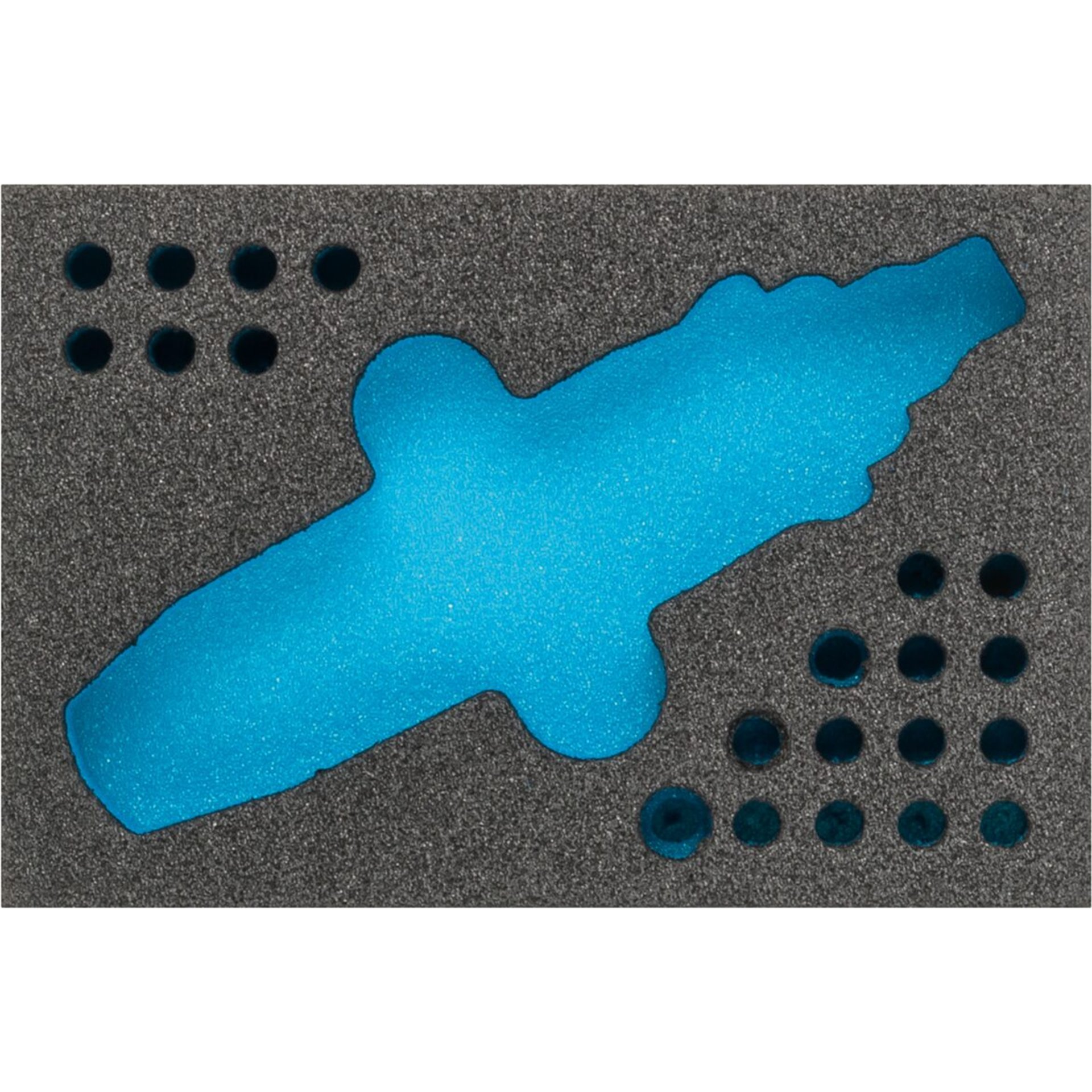 HAZET Garniture en mousse souple bimatière 163-333L ∙ 172 mm x 114 mm