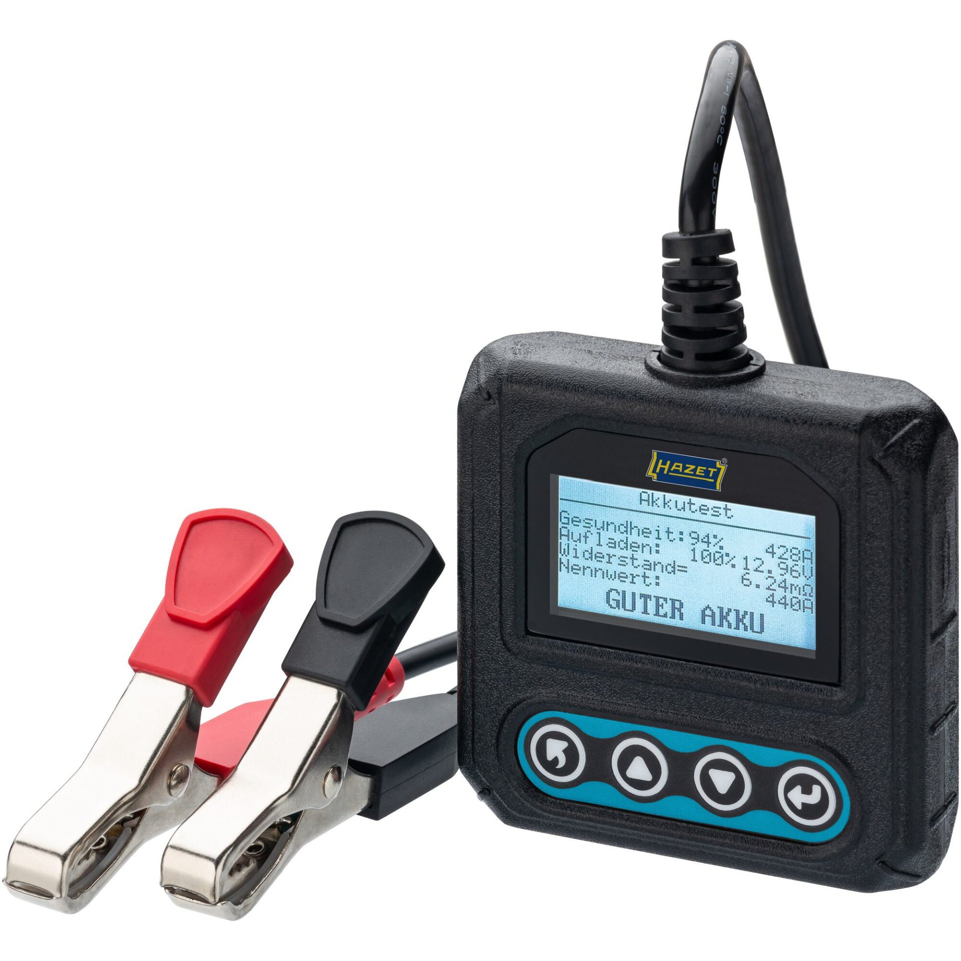 HAZET Batterietester ∙ Mini ∙ Mit QR-Code Funktion 4650-6