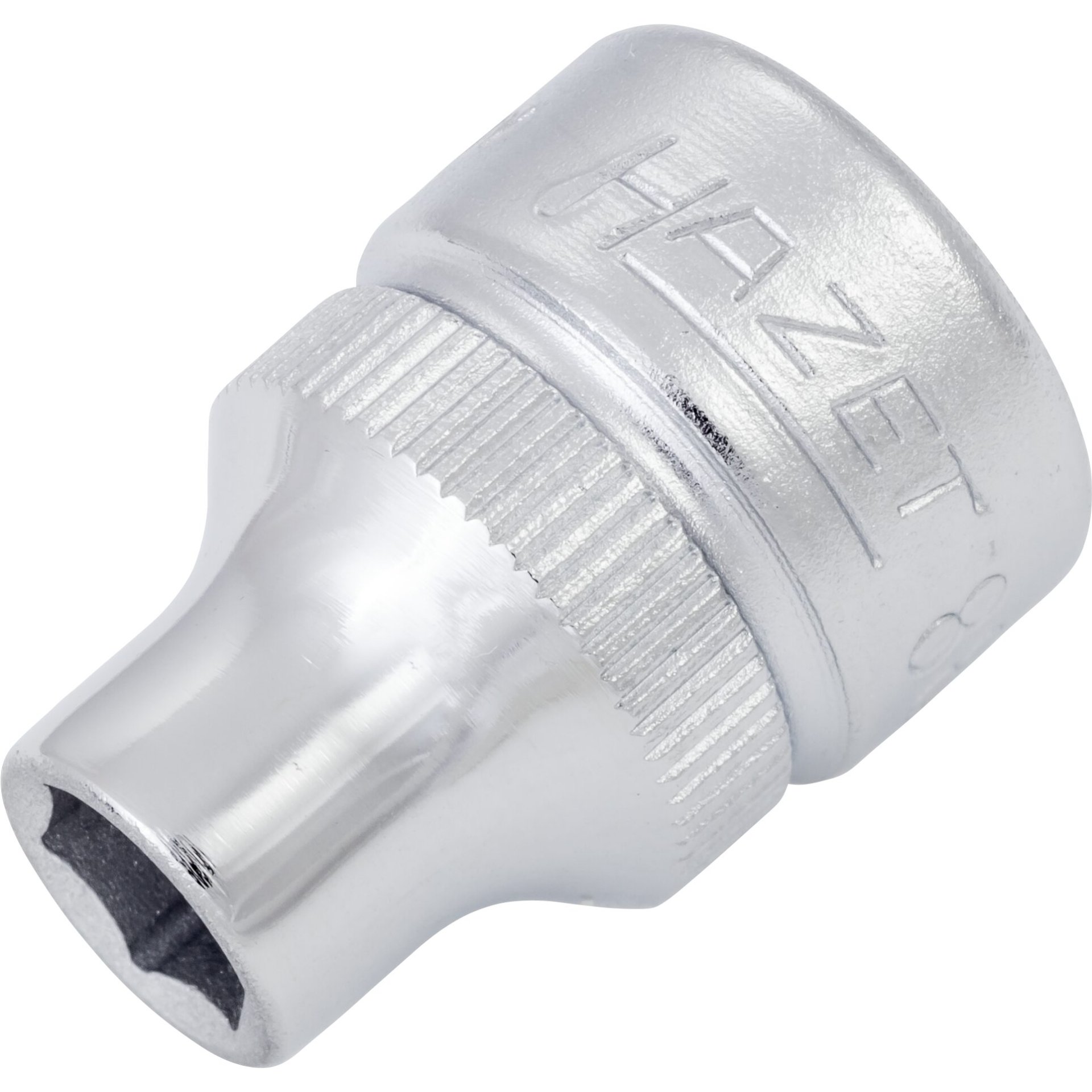 HAZET Socket ∙ 12-point 880A-1/4 ∙ 3/8 inch (10 mm) square, hollow ∙ Outside 12-point traction profile ∙ size 1/4″