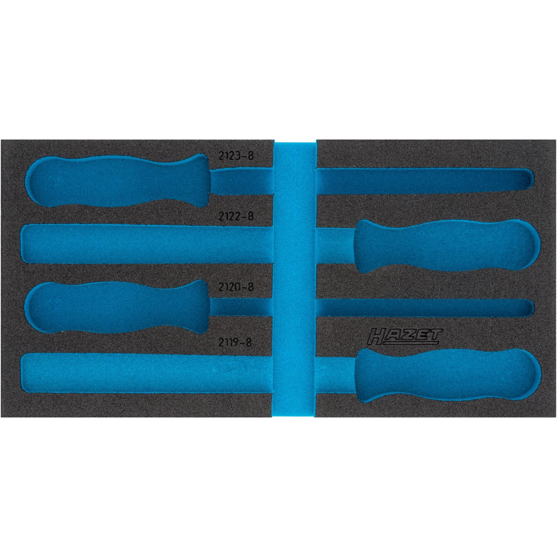 HAZET 2-Komponenten Weichschaumeinlage 163-426L ∙ L x B: 342 mm x 172 mm