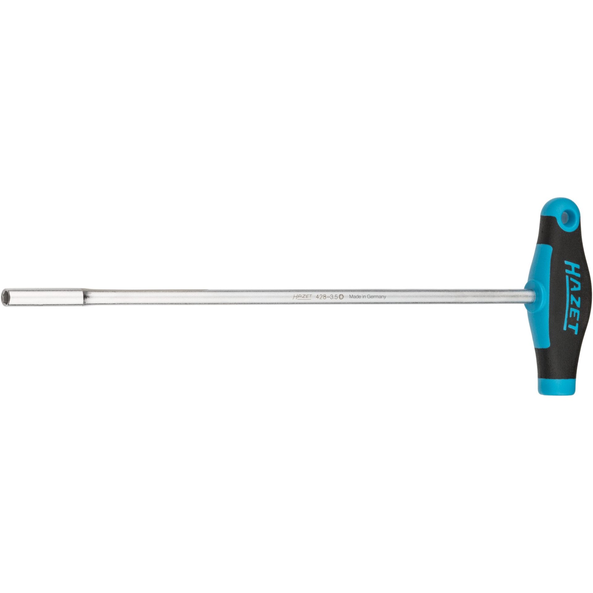 HAZET Llave de tubo para cabezal del radar 428-3.5 ∙ Perfil de hexágono exterior ∙ ancho de llave 3,5 mm