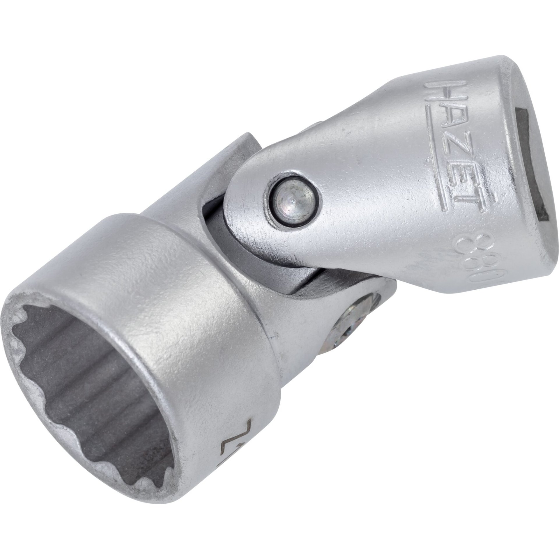 HAZET Universal joint socket ∙ 12-point 880G-Z16 ∙ 3/8 inch (10 mm) square, hollow ∙ Outside 12-point traction profile ∙ size 16 mm