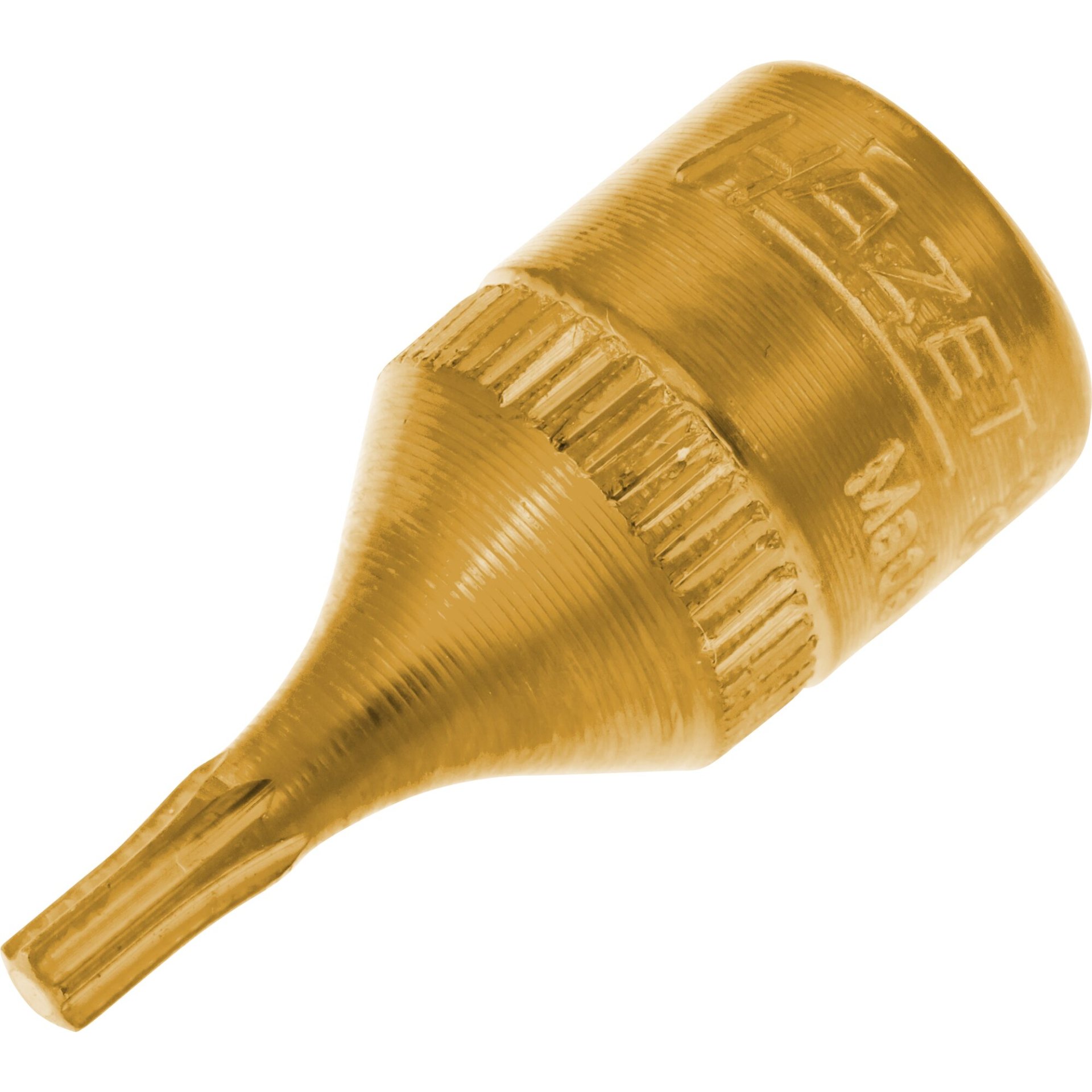 HAZET Schraubendreher-Steckschlüsseleinsatz 8502-T10 ∙ 1/4 Zoll (6,3 mm) Vierkant hohl ∙ Innen TORX® Profil ∙ SW T10