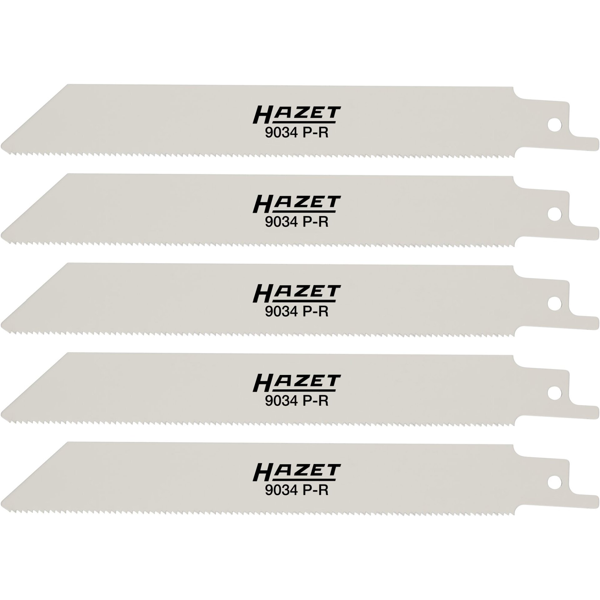 HAZET Lames pour scie sabre réciproque 9034P-R/5 ∙ 153 mm
