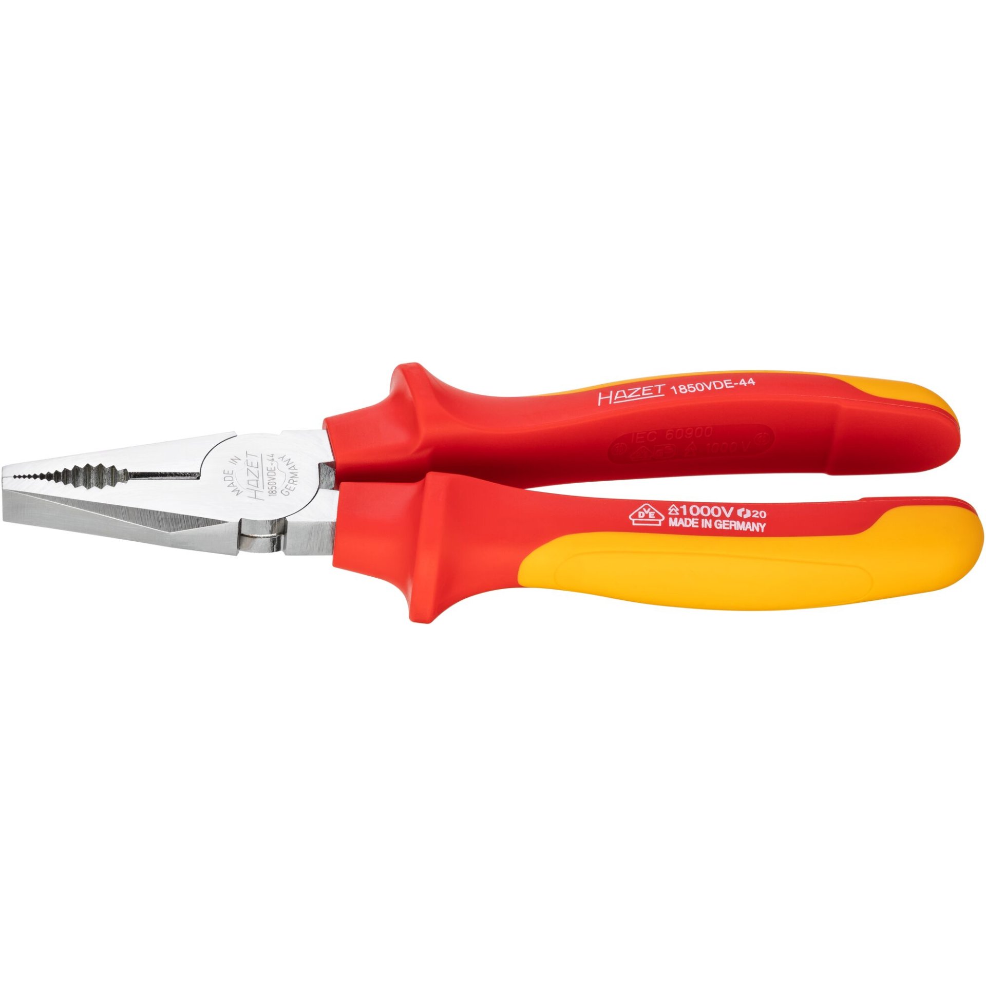 HAZET Pince universelle ∙ avec isolation de protection 1850VDE-44 ∙ 200 mm