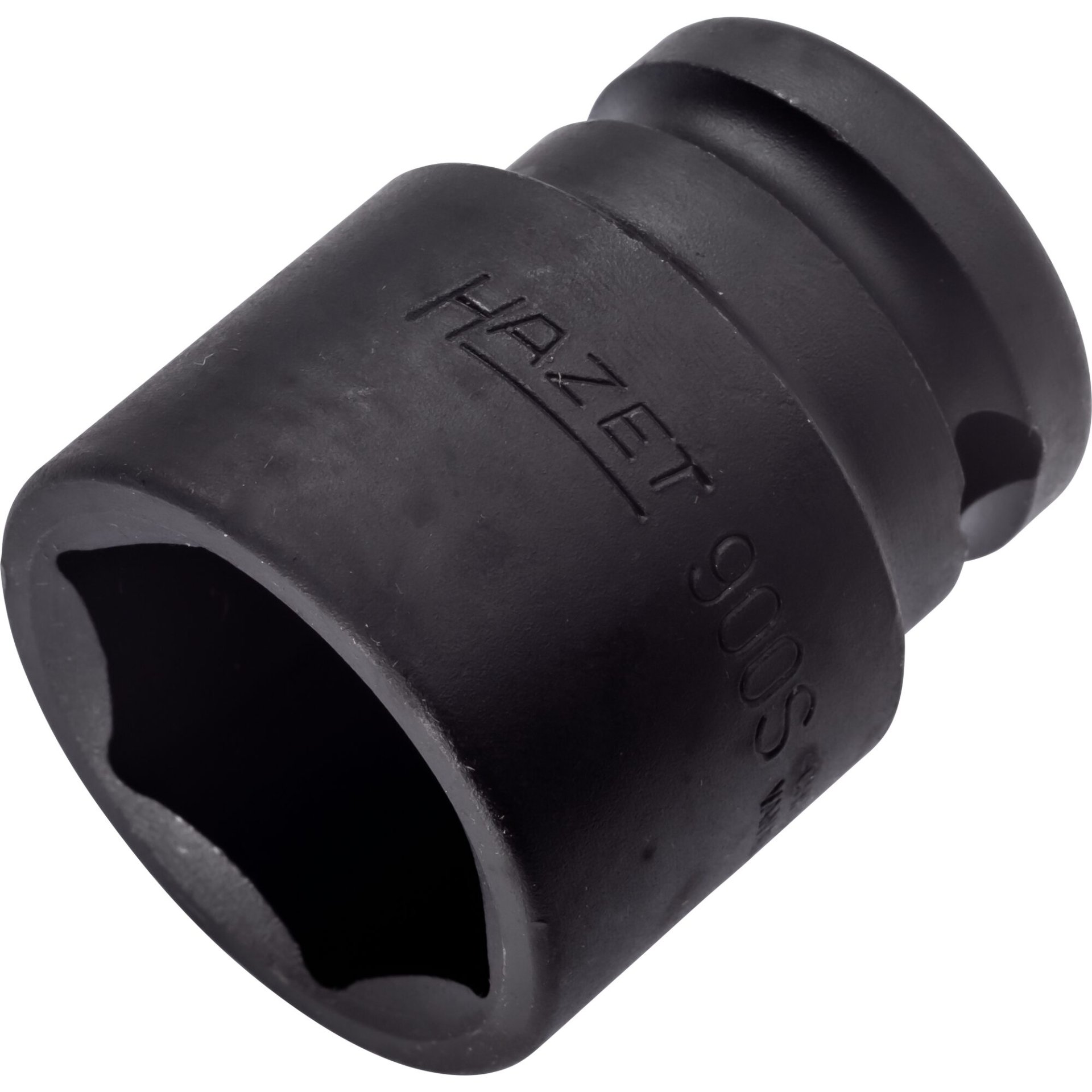 HAZET Impact socket ∙ hexagon 900S-25 ∙ 1/2 inch (12.5 mm) square, hollow ∙ Outside hexagon traction profile ∙ size 25 mm