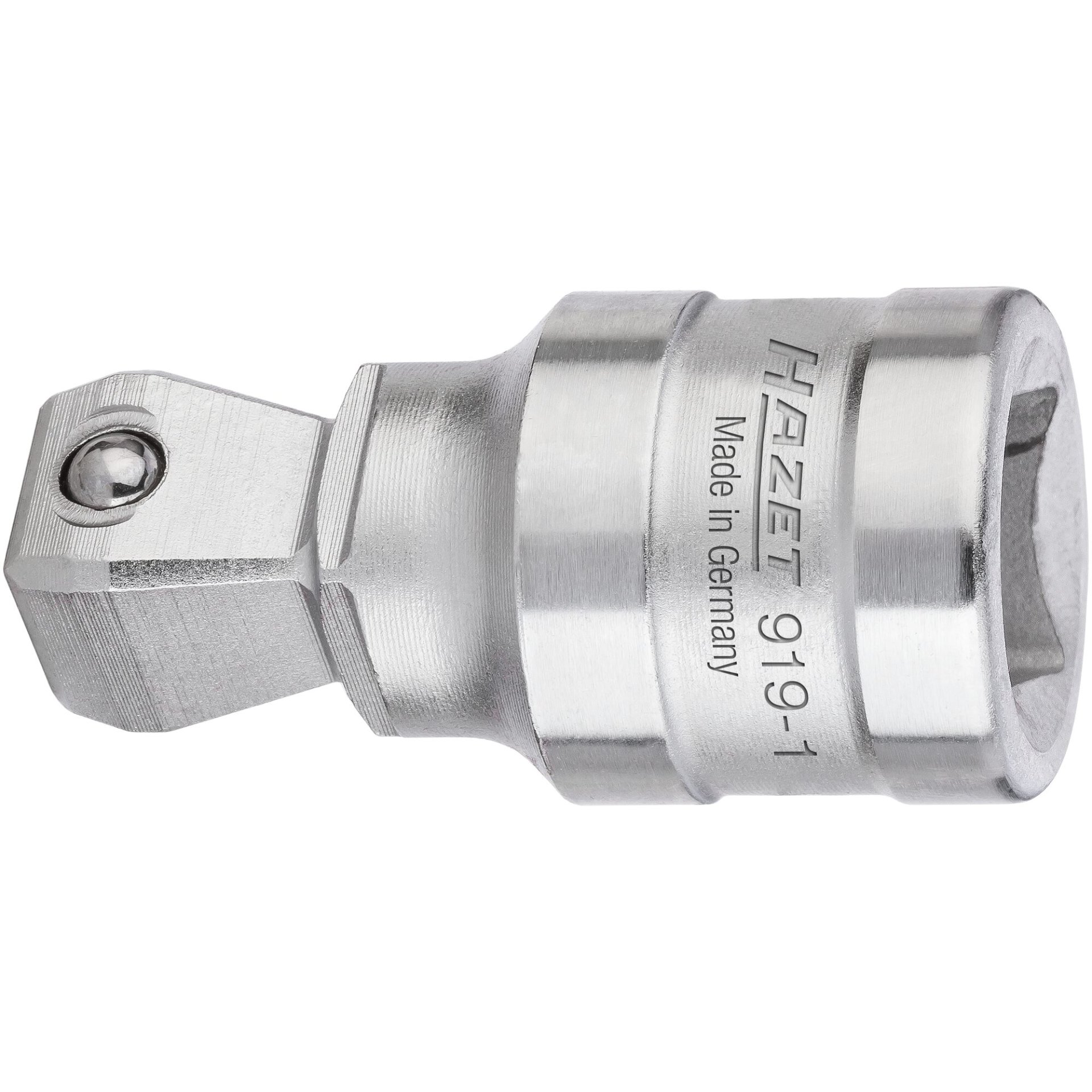 HAZET Rallonge ∙ pivotante 919-1 ∙ Carré creux 1/2 pouce (12,5 mm) ∙ Carré massif 1/2 pouce (12,5 mm) ∙ 46 mm