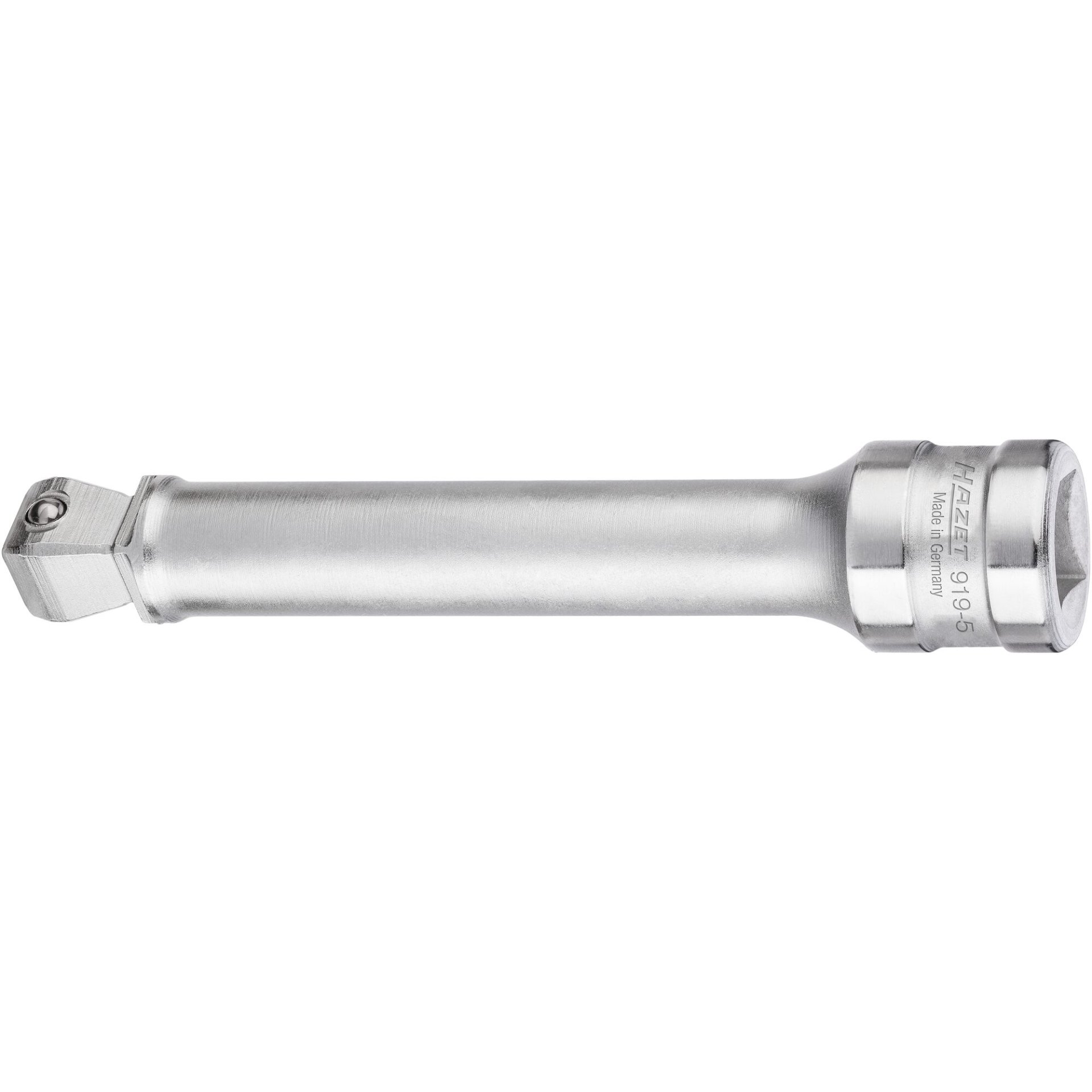 HAZET Rallonge ∙ pivotante 919-5 ∙ Carré creux 1/2 pouce (12,5 mm) ∙ Carré massif 1/2 pouce (12,5 mm) ∙ 123 mm
