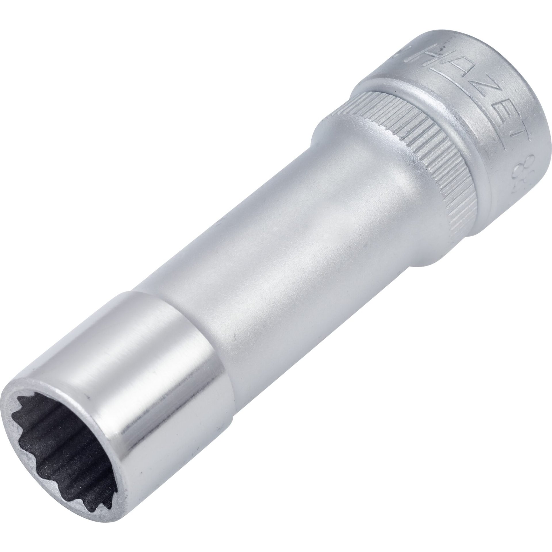 HAZET Steckschlüsseleinsatz 880TZ-10 ∙ 3/8 Zoll (10 mm) Vierkant hohl ∙ Außen-Tractionsprofil Doppelsechskant ∙ SW 10 mm