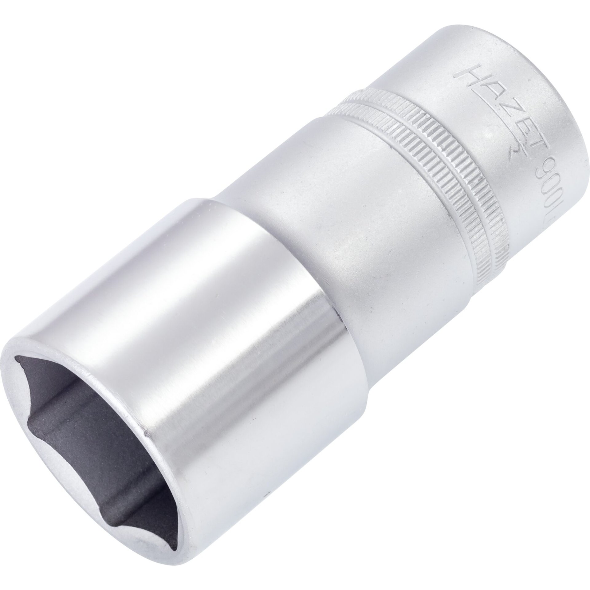 HAZET Dopsleutel ∙ zeskant 900LG-30 ∙ 1/2 inch (12,5 mm) vierkant hol ∙ Buiten-zeskant-tractieprofiel ∙ SW 30 mm