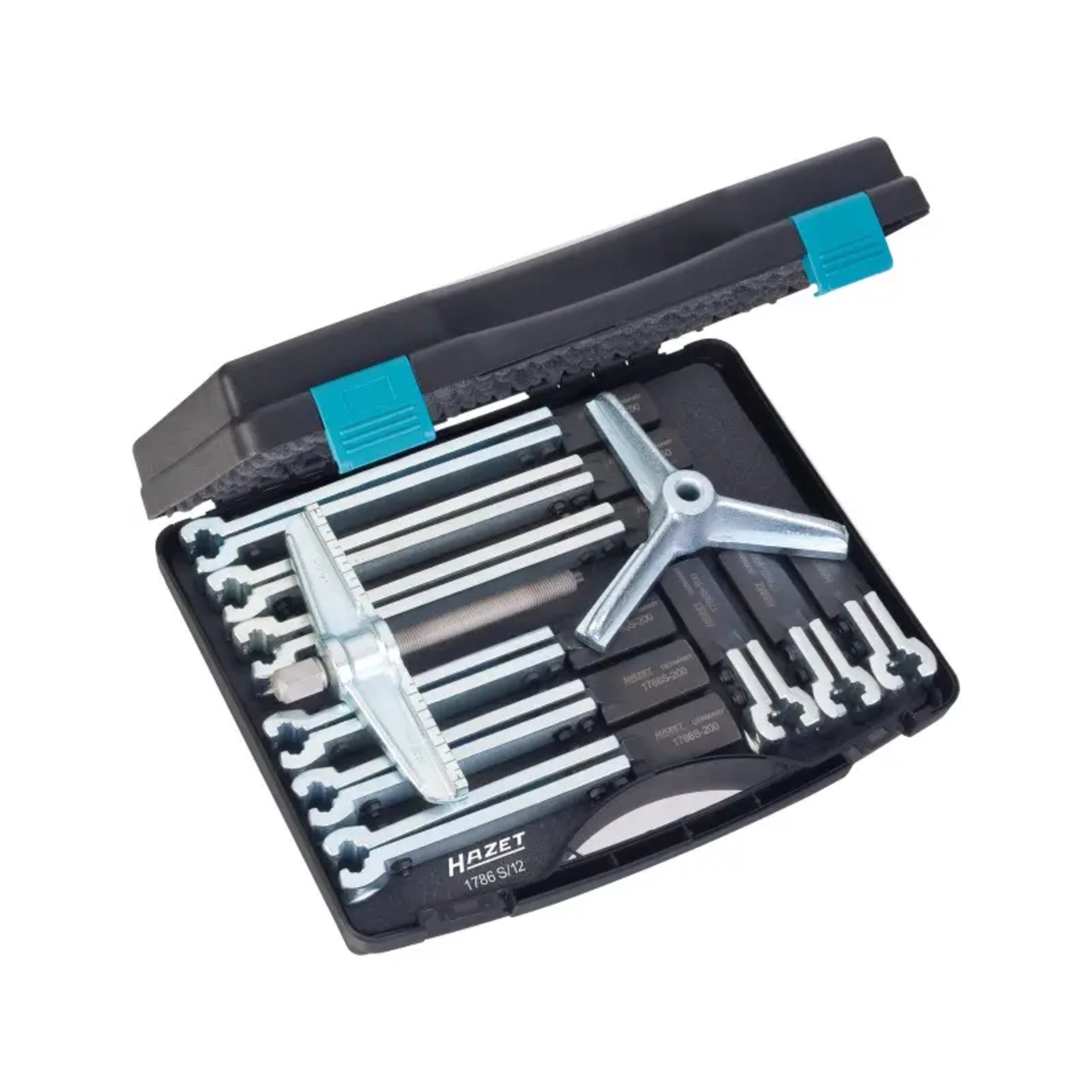 HAZET Verwijderset ∙ 3-armig 1786S/12 ∙ 12‑delig ∙ Aantal gereedschappen: 12