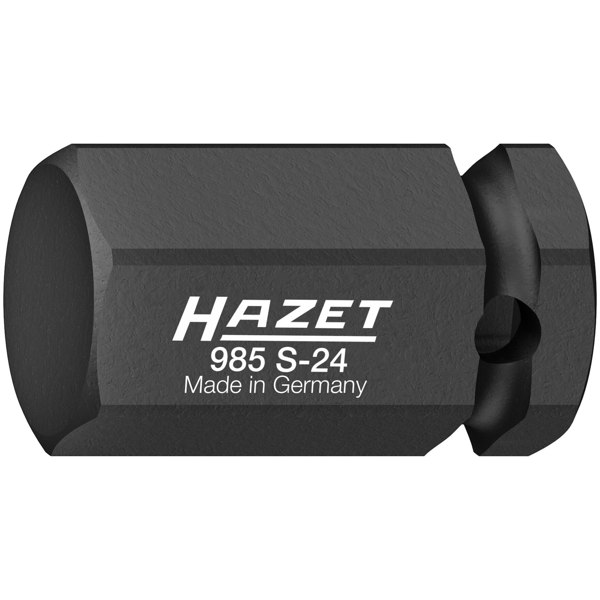 HAZET Douille mâle à chocs 985S-24 ∙ Carré creux 1/2 pouce (12,5 mm) ∙ Profil à 6 pans intérieurs ∙ taille 24 mm