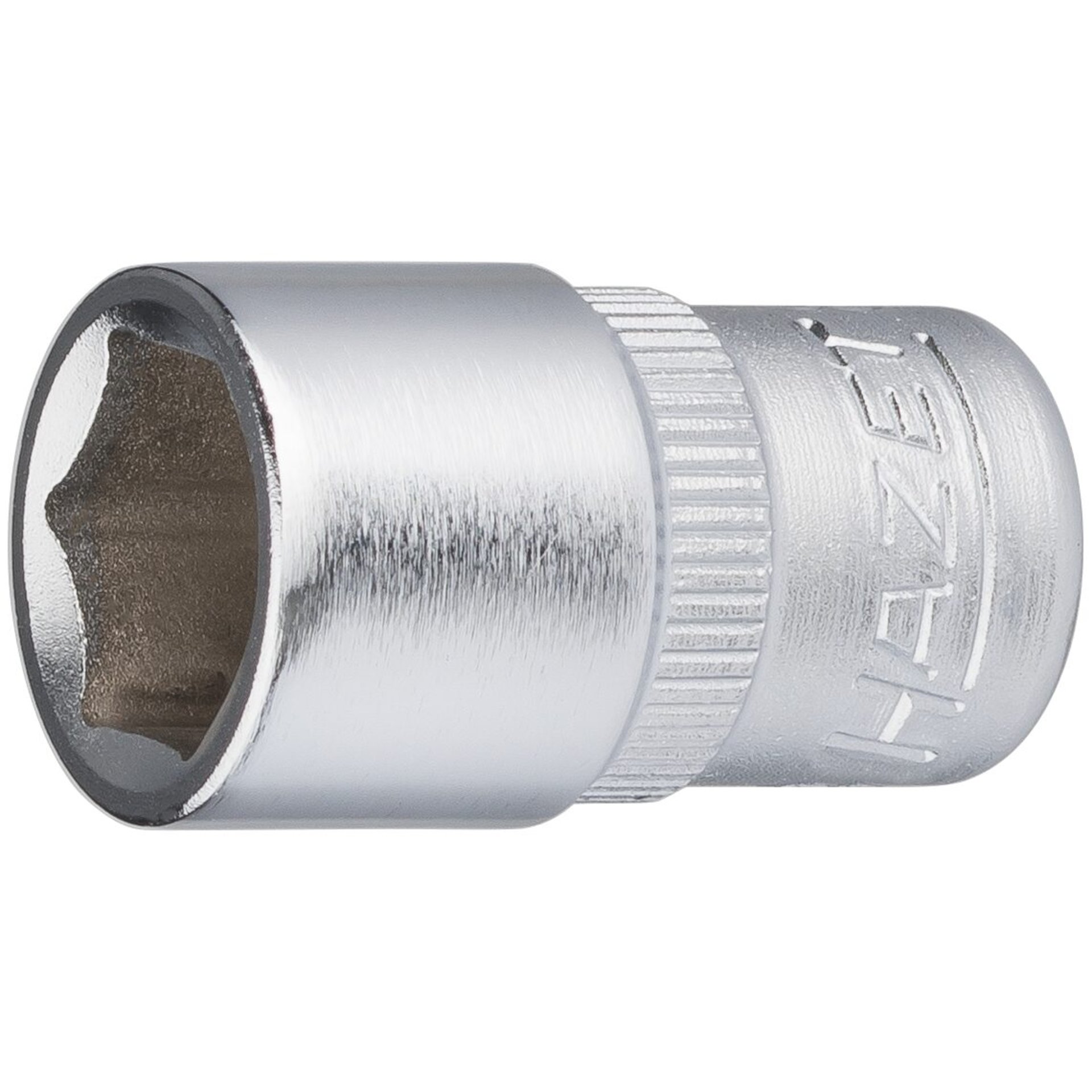 HAZET Steckschlüsseleinsatz 850-10 ∙ 1/4 Zoll (6,3 mm) Vierkant hohl ∙ Außen-Tractionsprofil Sechskant ∙ SW 10 mm