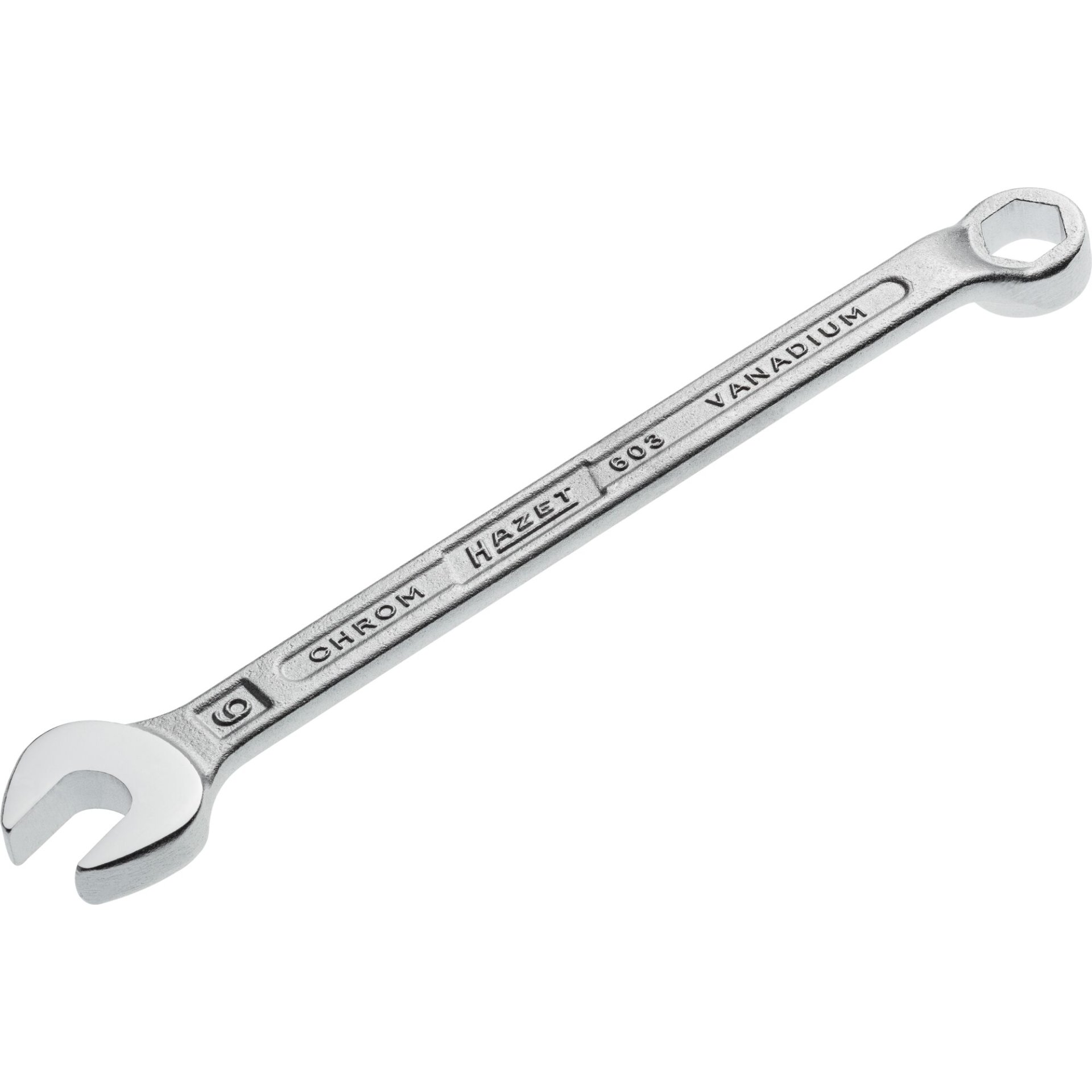 HAZET Ring-Maulschlüssel 603-6 ∙ Außen-Tractionsprofil Sechskant ∙ SW 6 mm