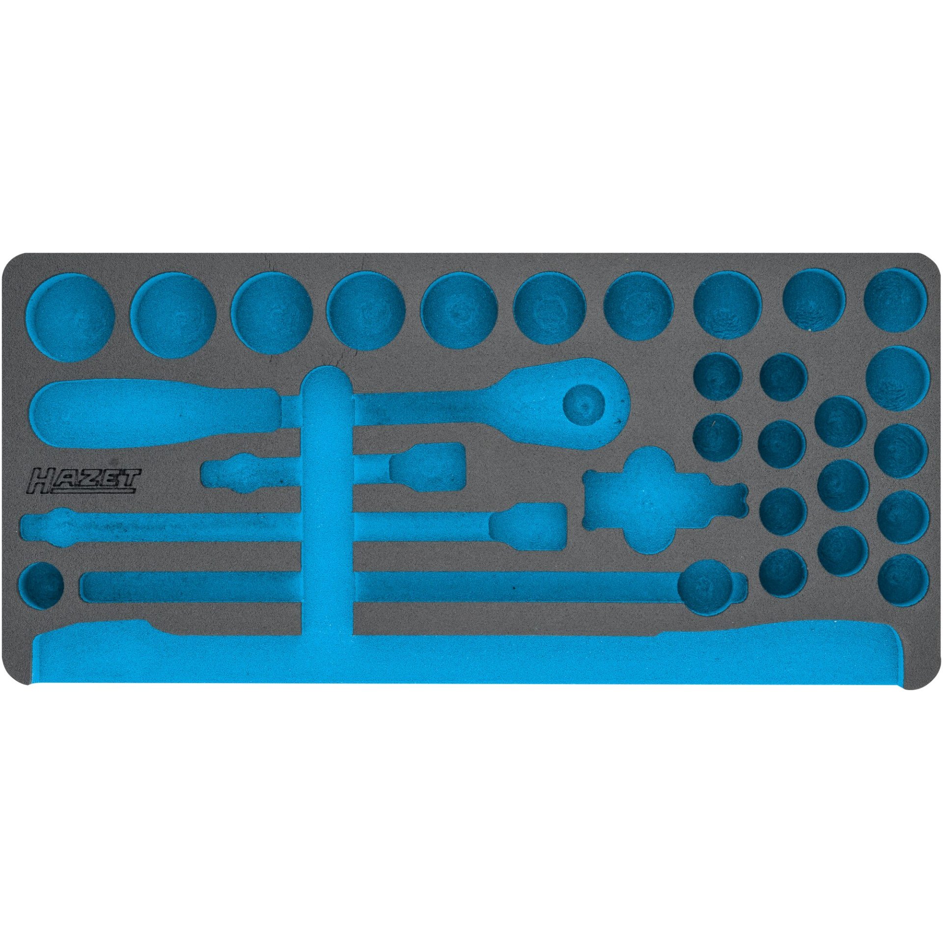 HAZET Garniture en mousse souple bimatière 163-404L ∙ 435 mm x 205 mm