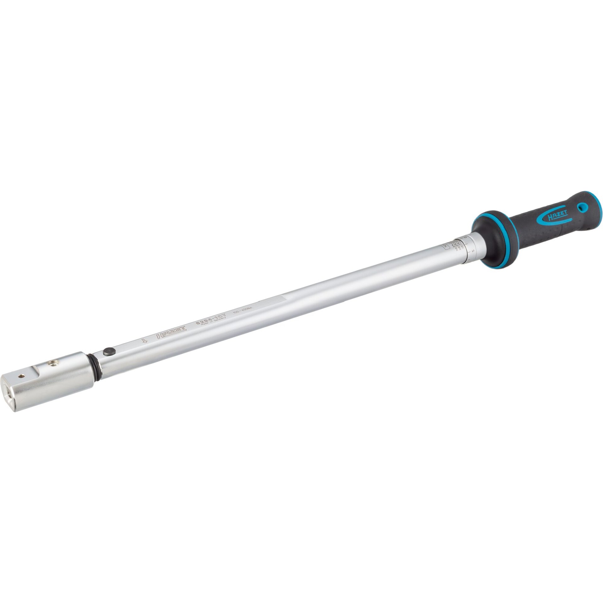 HAZET Drehmomentschlüssel 6294-1CT ∙ Drehmomentbereich min-max: 100 – 400 Nm ∙ Genauigkeit: 2% ∙ 14 x 18 mm Einsteck-Vierkant hohl ∙ Länge: 718 mm