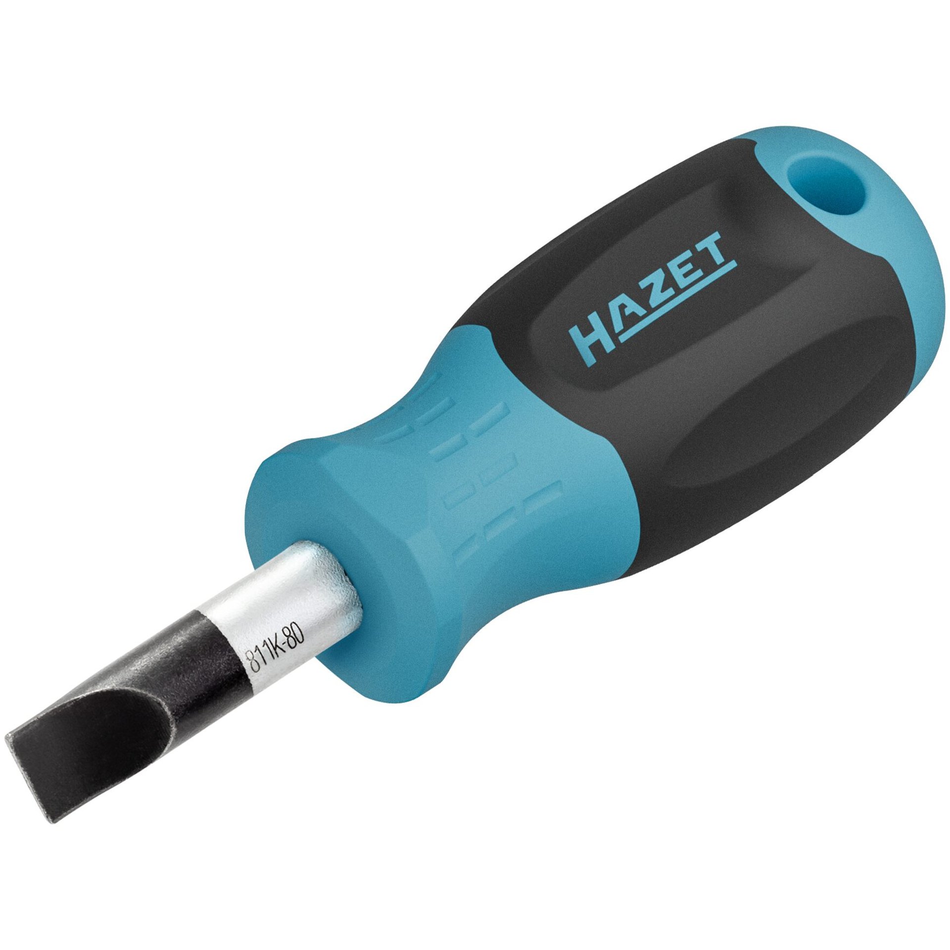 HAZET Schraubendreher 811K-80 ∙ Profil à fente ∙ SW 1,2 x 8 mm