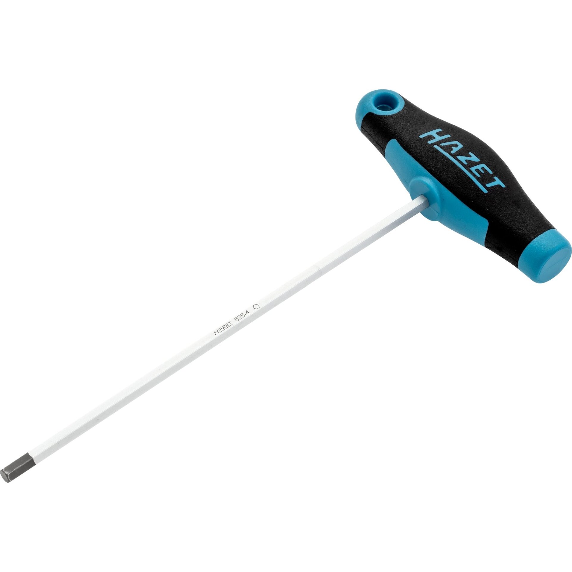 HAZET Screwdriver ∙ with T-handle 828-4 ∙ Inside hexagon profile ∙ size 4 mm