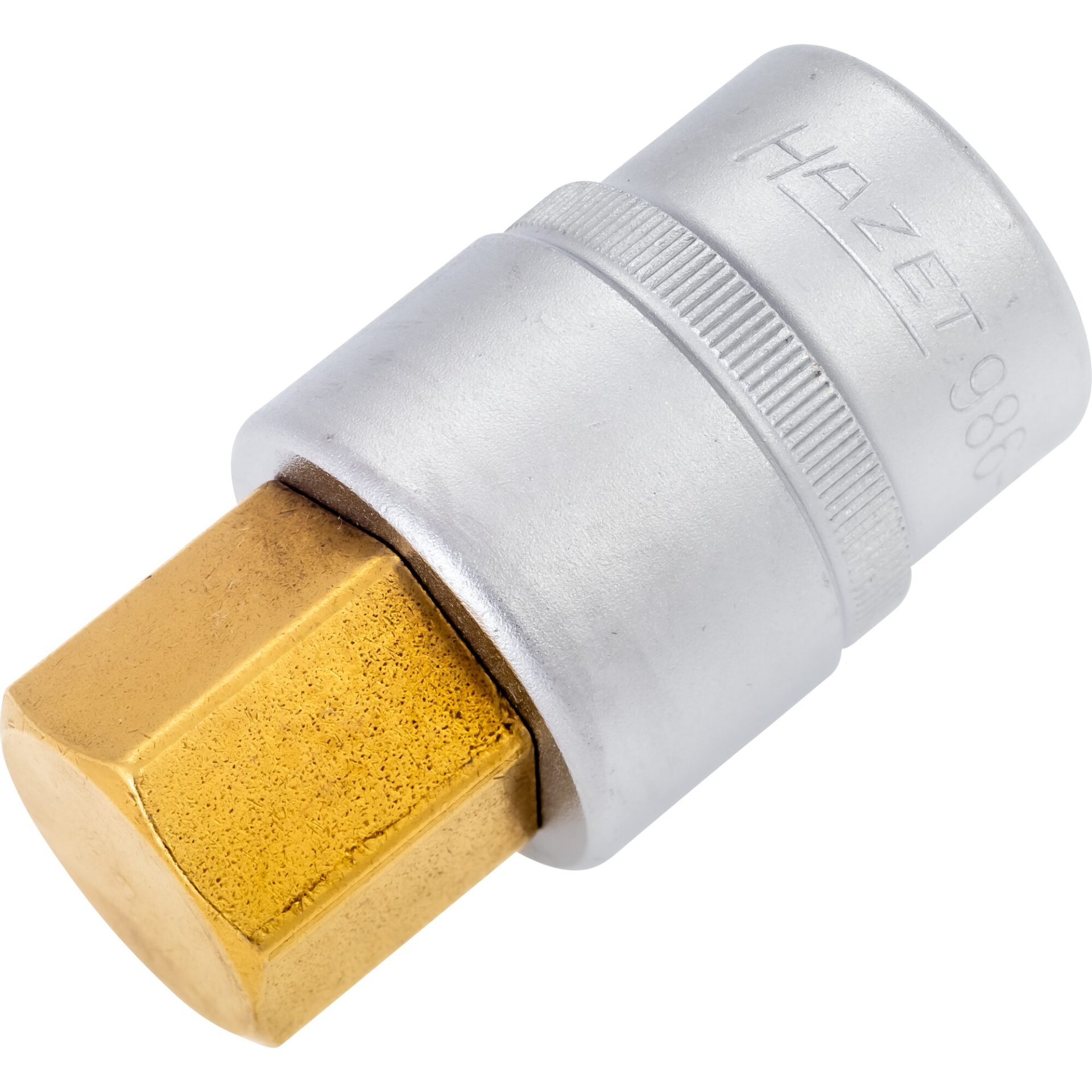 HAZET Douille mâle 986-22 ∙ Carré creux 1/2 pouce (12,5 mm) ∙ Profil à 6 pans intérieurs ∙ taille 22 mm