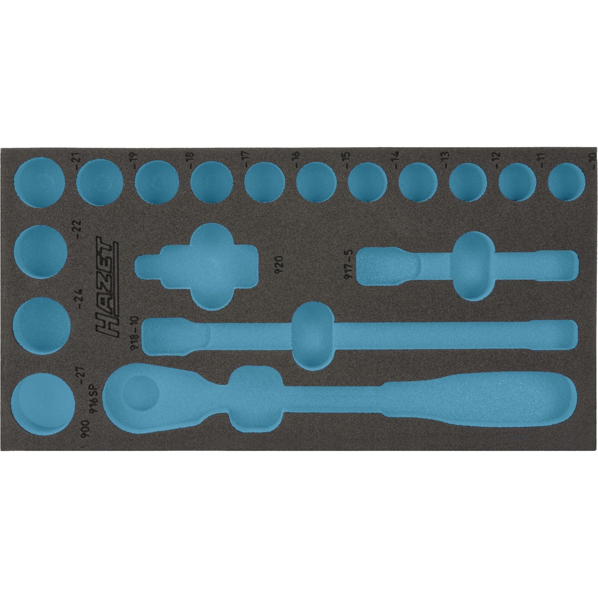 HAZET Cubeta de espuma suave de 2 componentes 163-191L ∙ 342 mm x 172 mm
