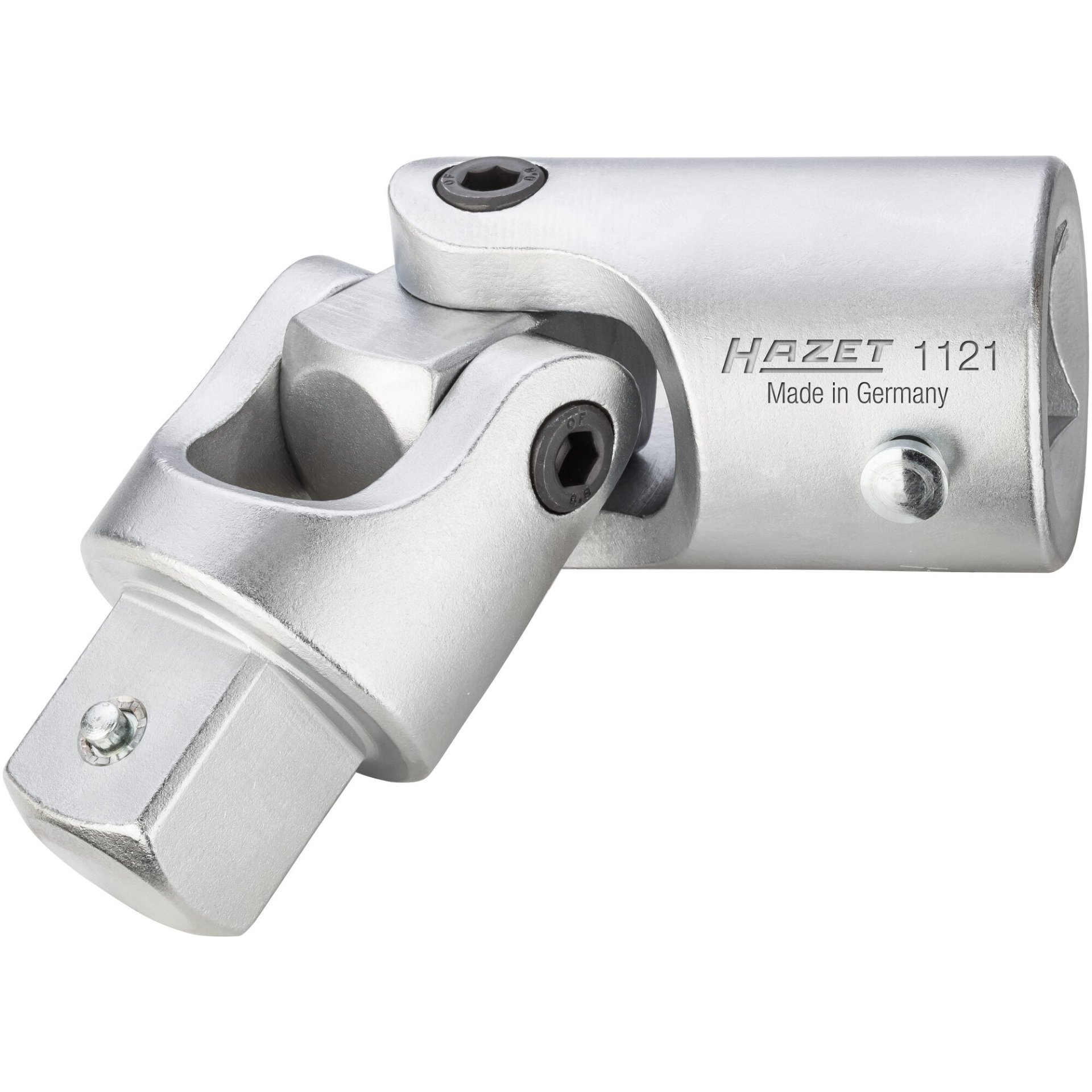HAZET Universal joint 1121 ∙ 1 inch (25 mm) square, hollow ∙ 1 inch (25 mm) square, solid ∙ 144 mm