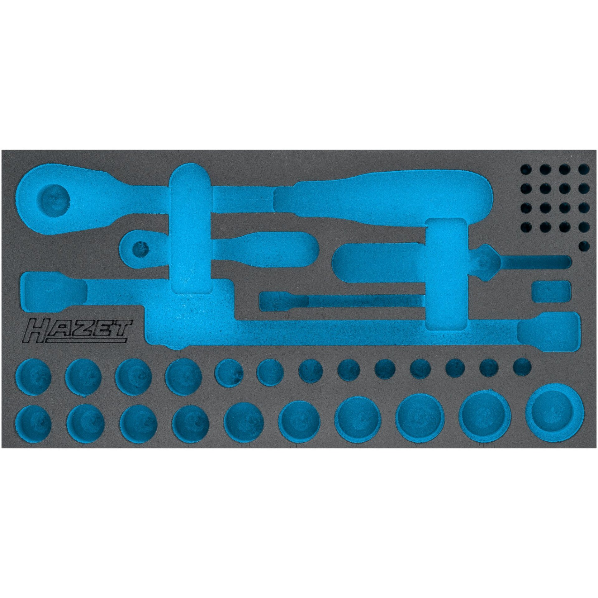 HAZET 2-Komponenten Weichschaum-Einlage 163-355L ∙ 342 mm x 172 mm