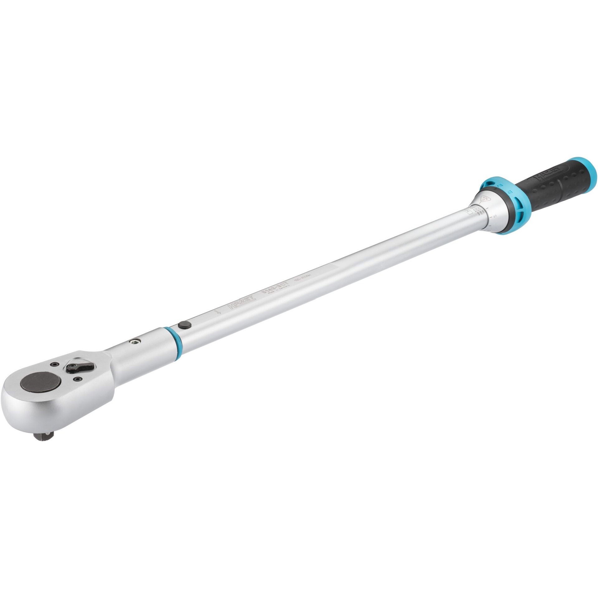 HAZET Torque wrench 5143-3CT ∙ Torque range min-max: 100 – 400 Nm ∙ Accuracy: 3% ∙ 1/2 inch (12.5 mm) square, solid ∙ 790 mm